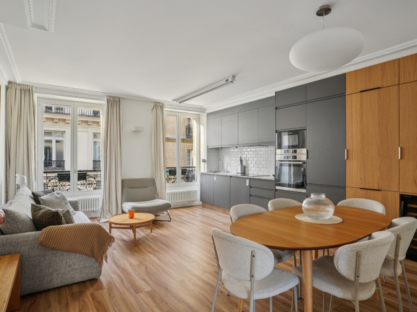 Appartement 3 chambres refait à neuf à deux pas du Faubourg Sain
