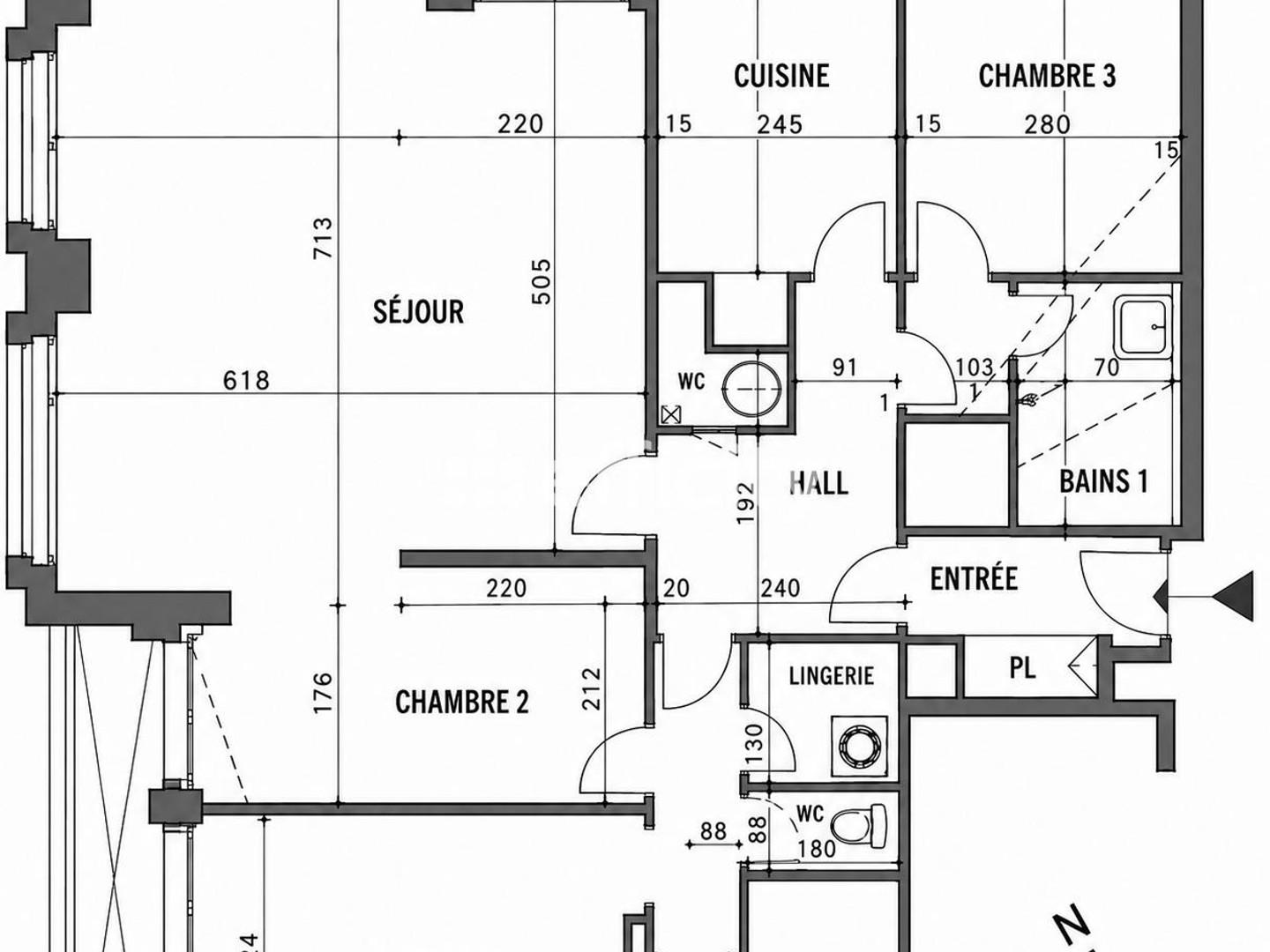 Appartement à vendre - 4 pièces - 109m2 - Paris 15e (75015)