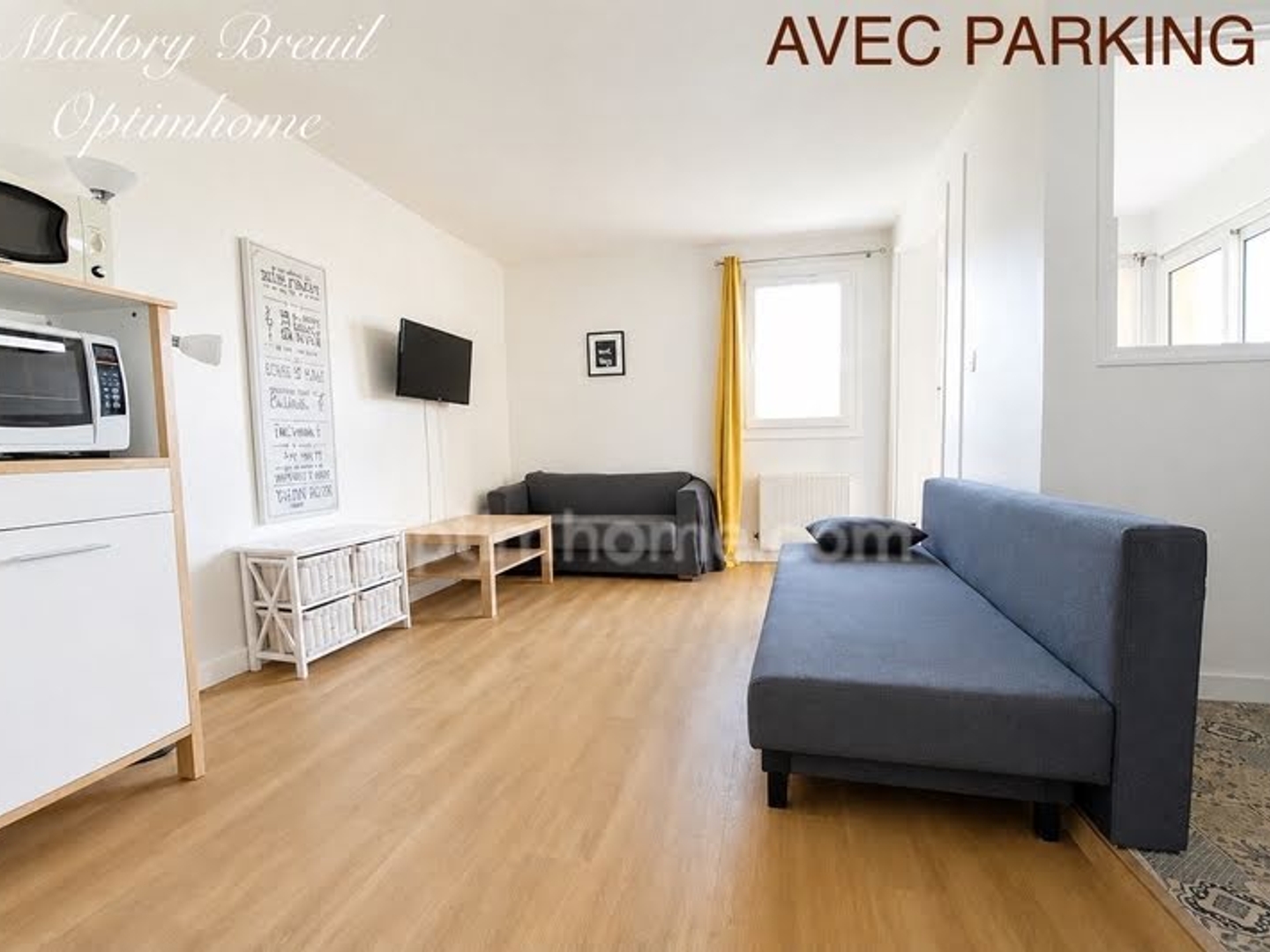 Studio 1 pièce 20 m²