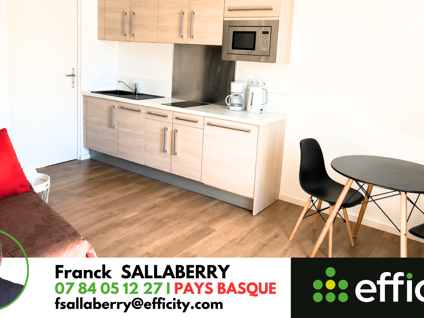 Appartement à vendre - 1 pièce - 20m2 - Biarritz (64200)