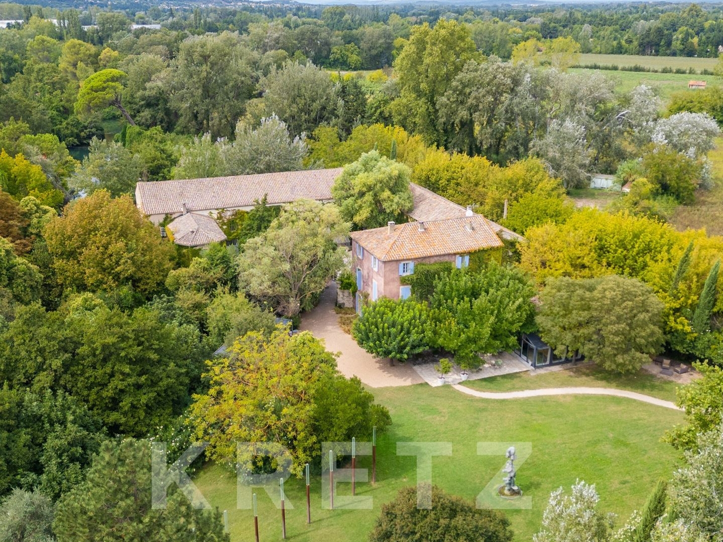 Un domaine d'exception au fil de la Sorgue