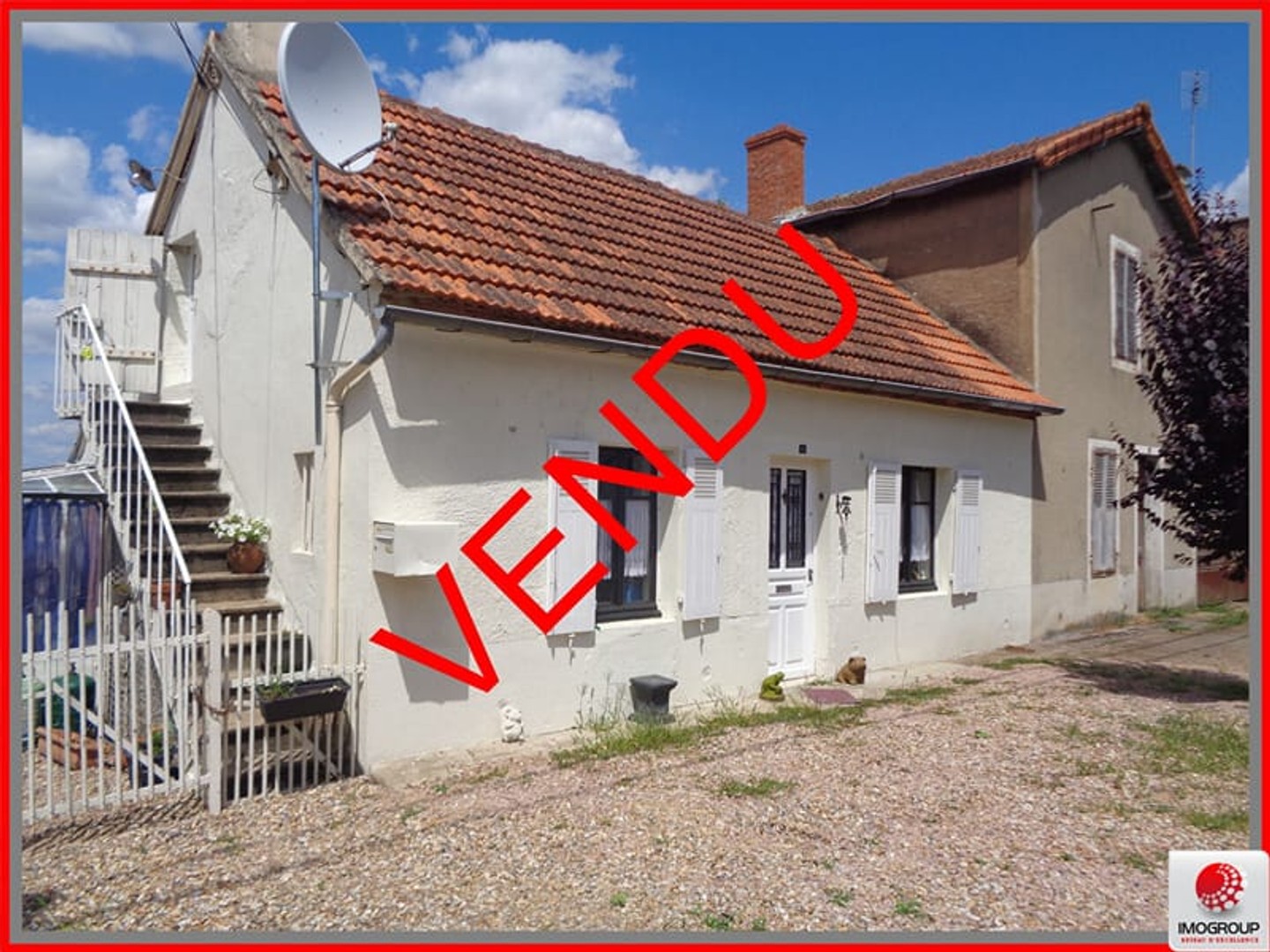 Maison à vendre - 4 pièces - 60m2 - Montcombroux-Les-... (03130)