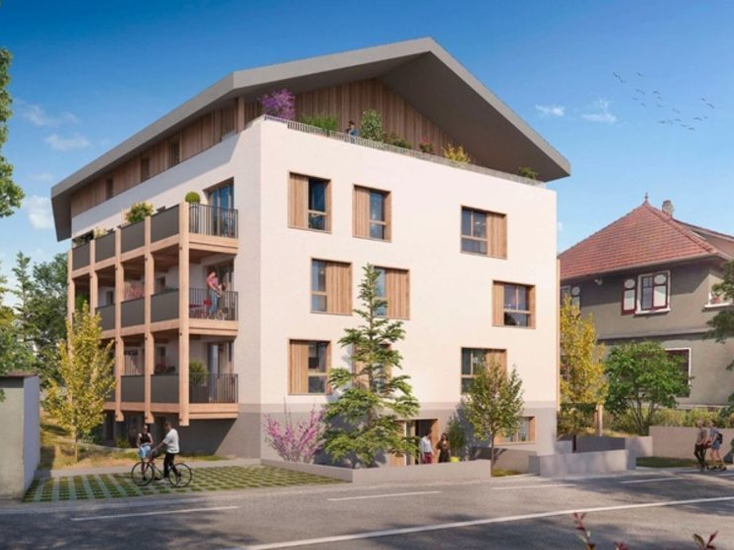 Appartement à vendre - 2 pièces - 40m2 - La Roche-Sur-Foron (74800)
