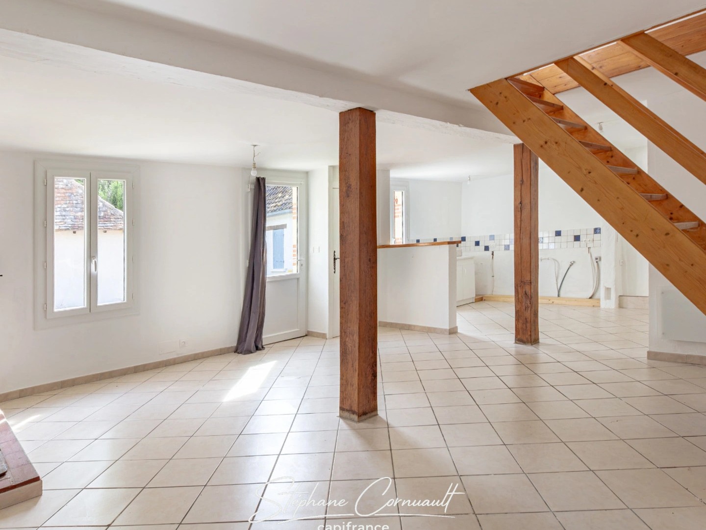 Maison à vendre - 3 pièces - 62m2 - Saint-Martial-D'a... (24700)