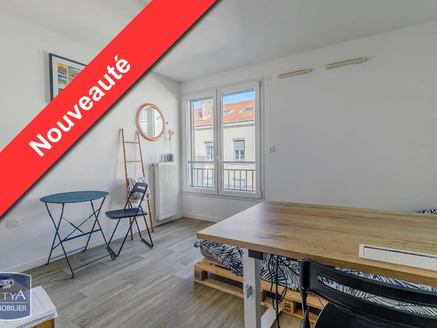 Studio 1 pièce 21 m²