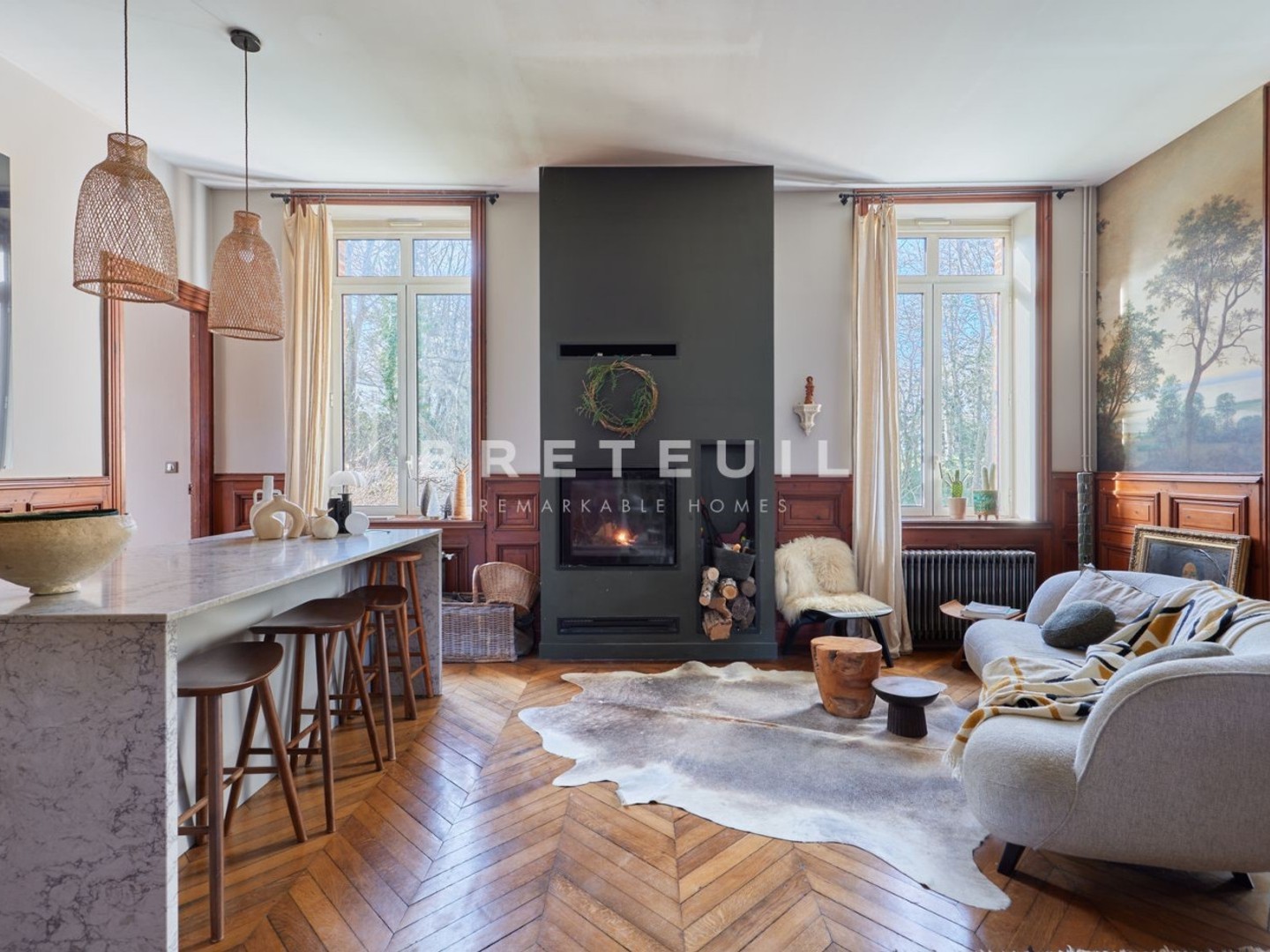 Maison à vendre - 13 pièces - 313m2 - Villers-Sur-Mer (14640)