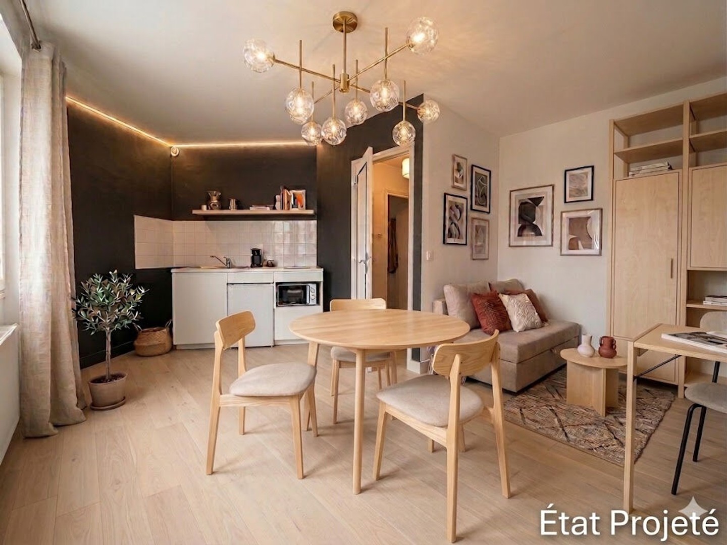 Appartement à vendre - 1 pièce - 19m2 - Boulogne-Sur-Mer (62200)