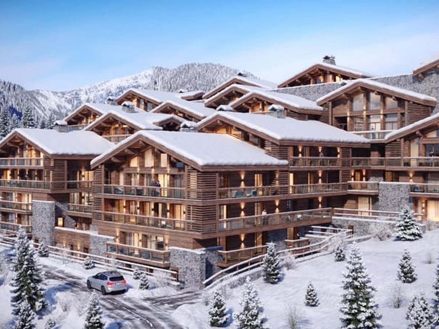 COURCHEVEL - Deux lodge 2 chambres & cabine