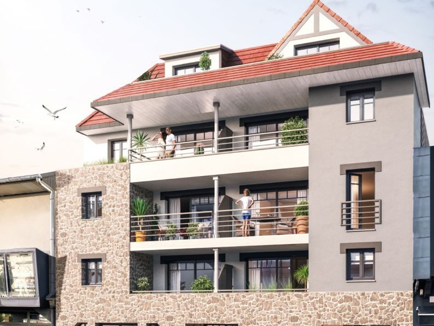 Appartement à vendre - 3 pièces - 78m2 - Le Touquet-Paris-... (62520)