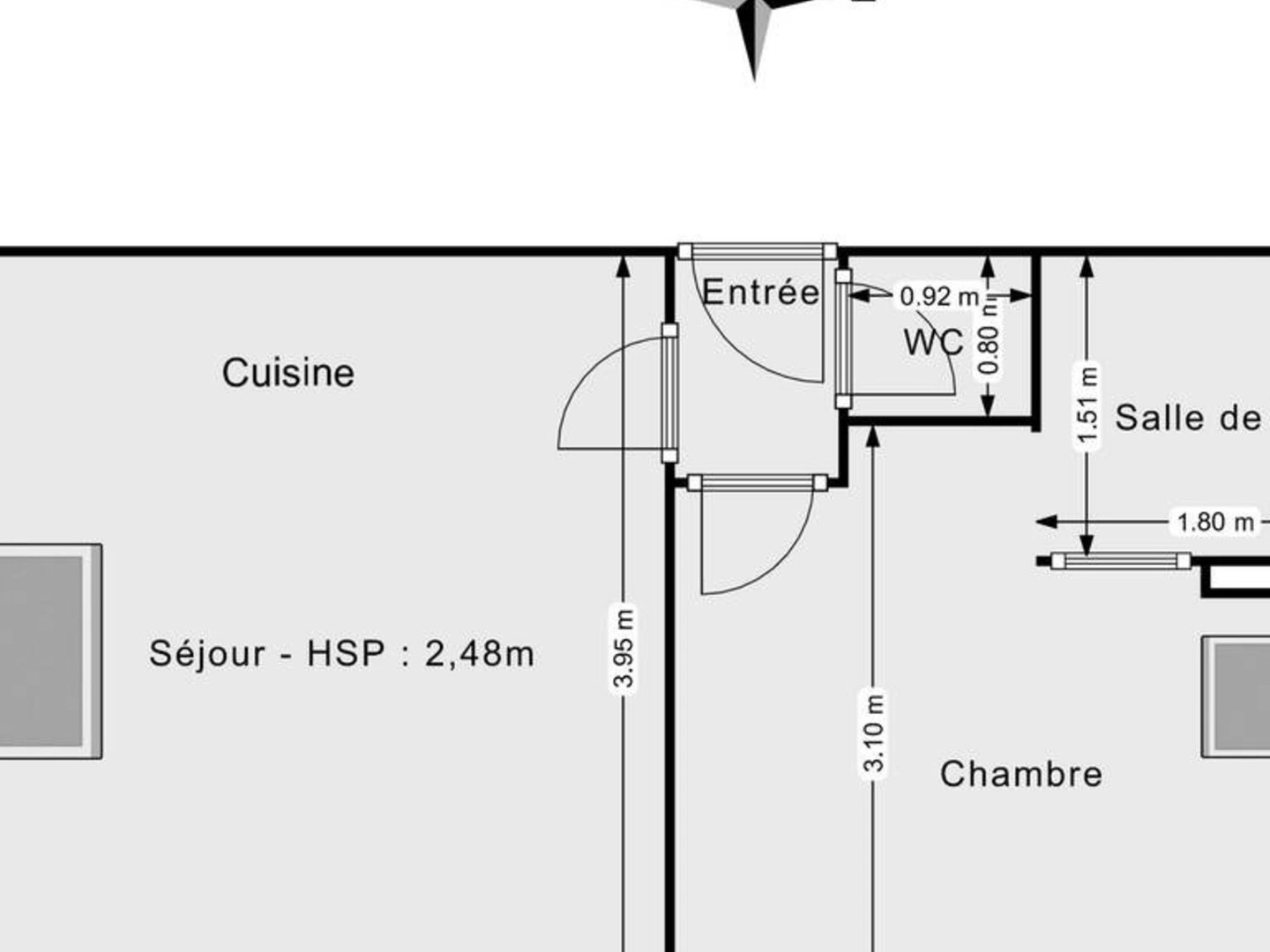 Appartement à vendre - 2 pièces - 19m2 - La Ville-Du-Bois (91620)
