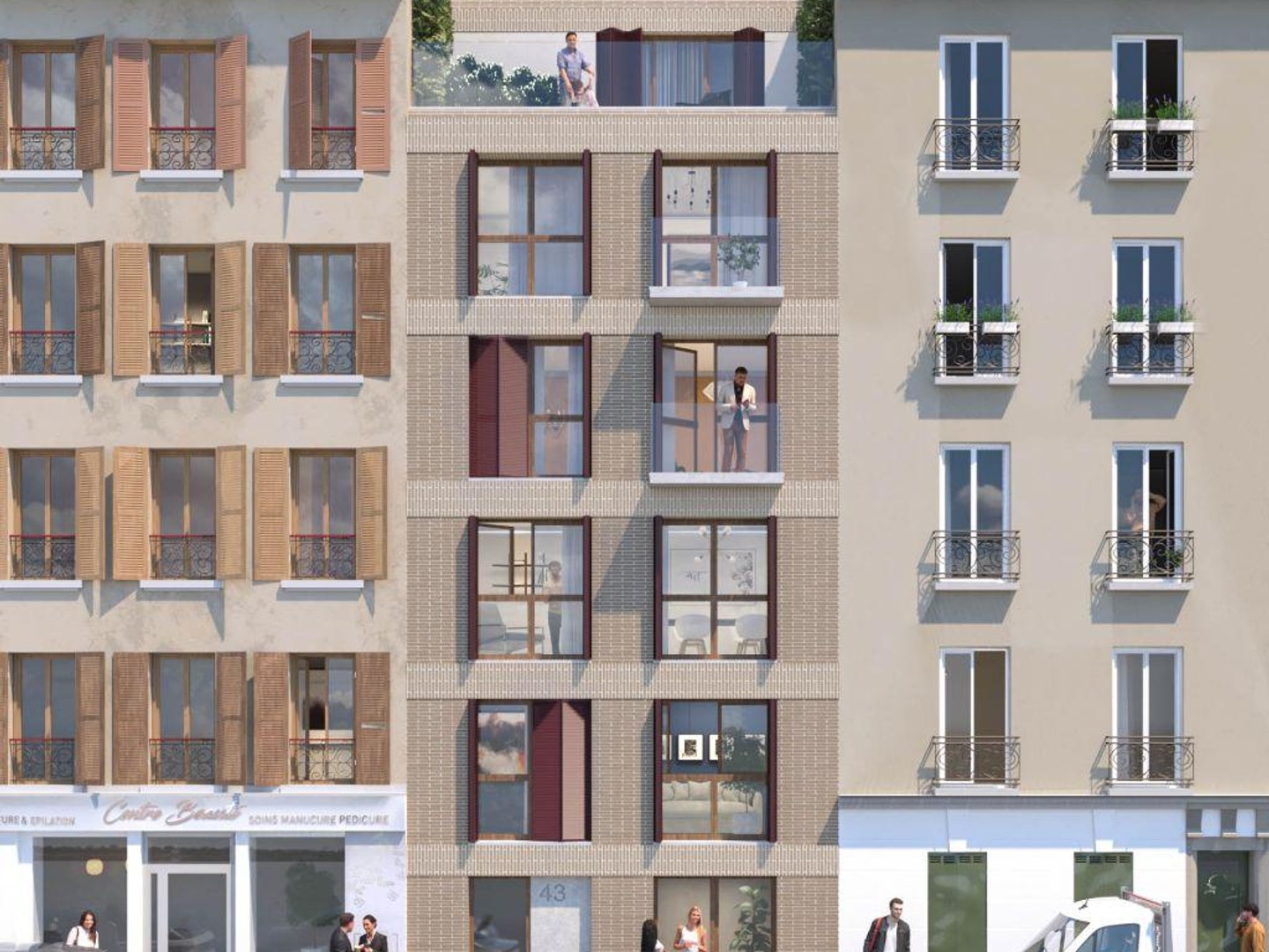 Appartement à vendre - 2 pièces - 44m2 - Pantin (93500)