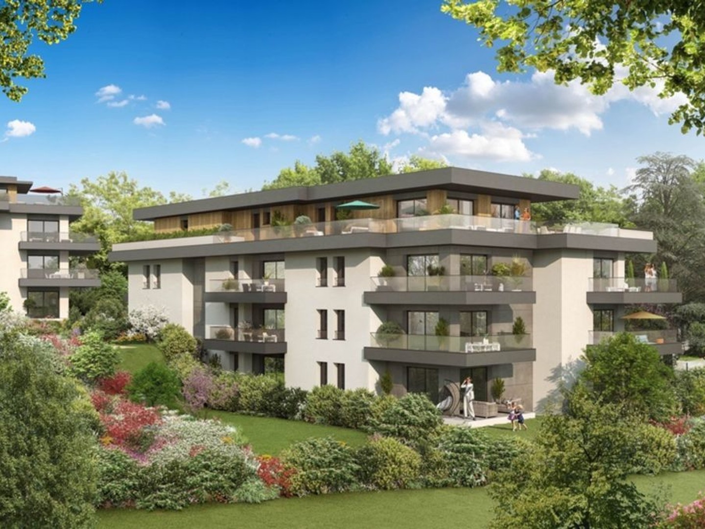 Appartement à vendre - 4 pièces - 98m2 - Vétraz-Monthoux (74100)
