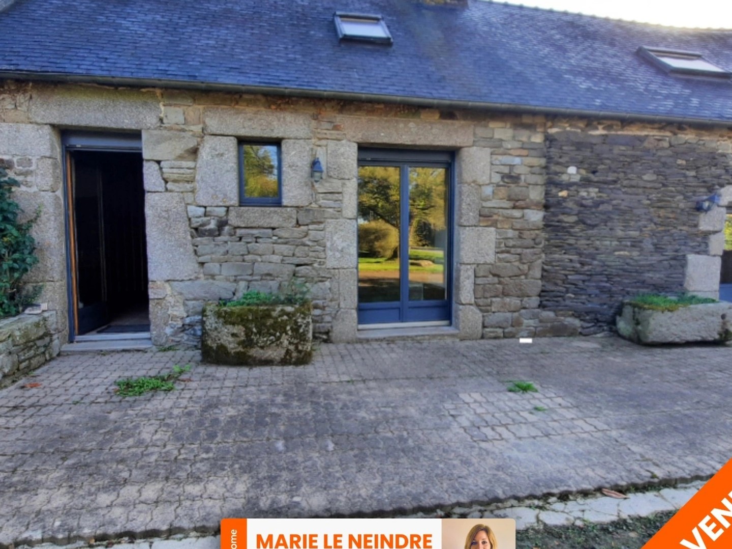 Maison à vendre - 7 pièces - 126m2 - Kergrist-Moëlou (22110)