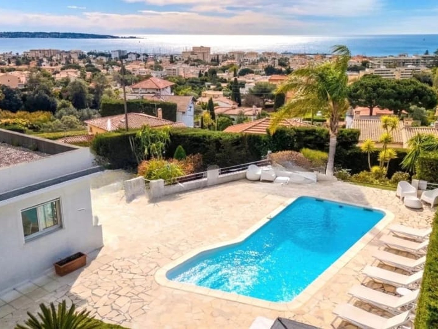 Vue mer panoramique Villa moderne - 2 minutes plages et commerces