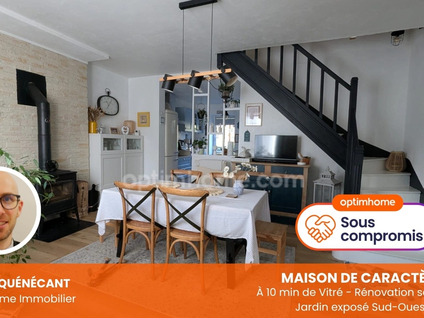 Maison à vendre - 5 pièces - 96m2 - Taillis (35500)