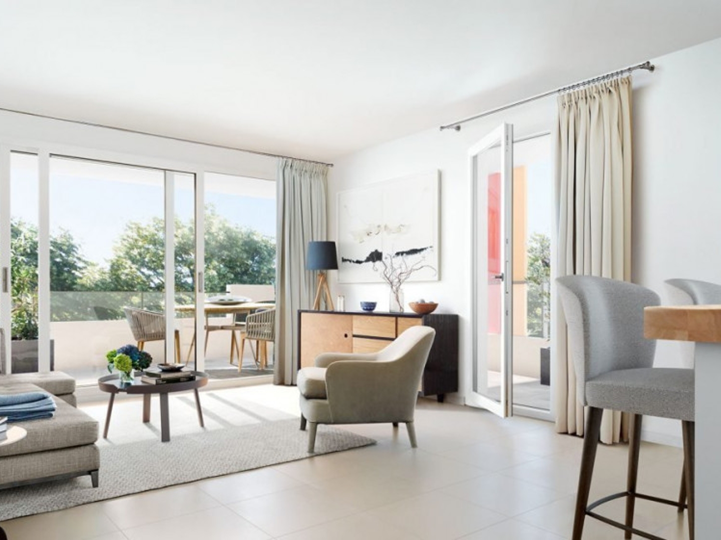 Appartement à vendre - 3 pièces - 61m2 - Saint-Laurent-Du-Var (06700)