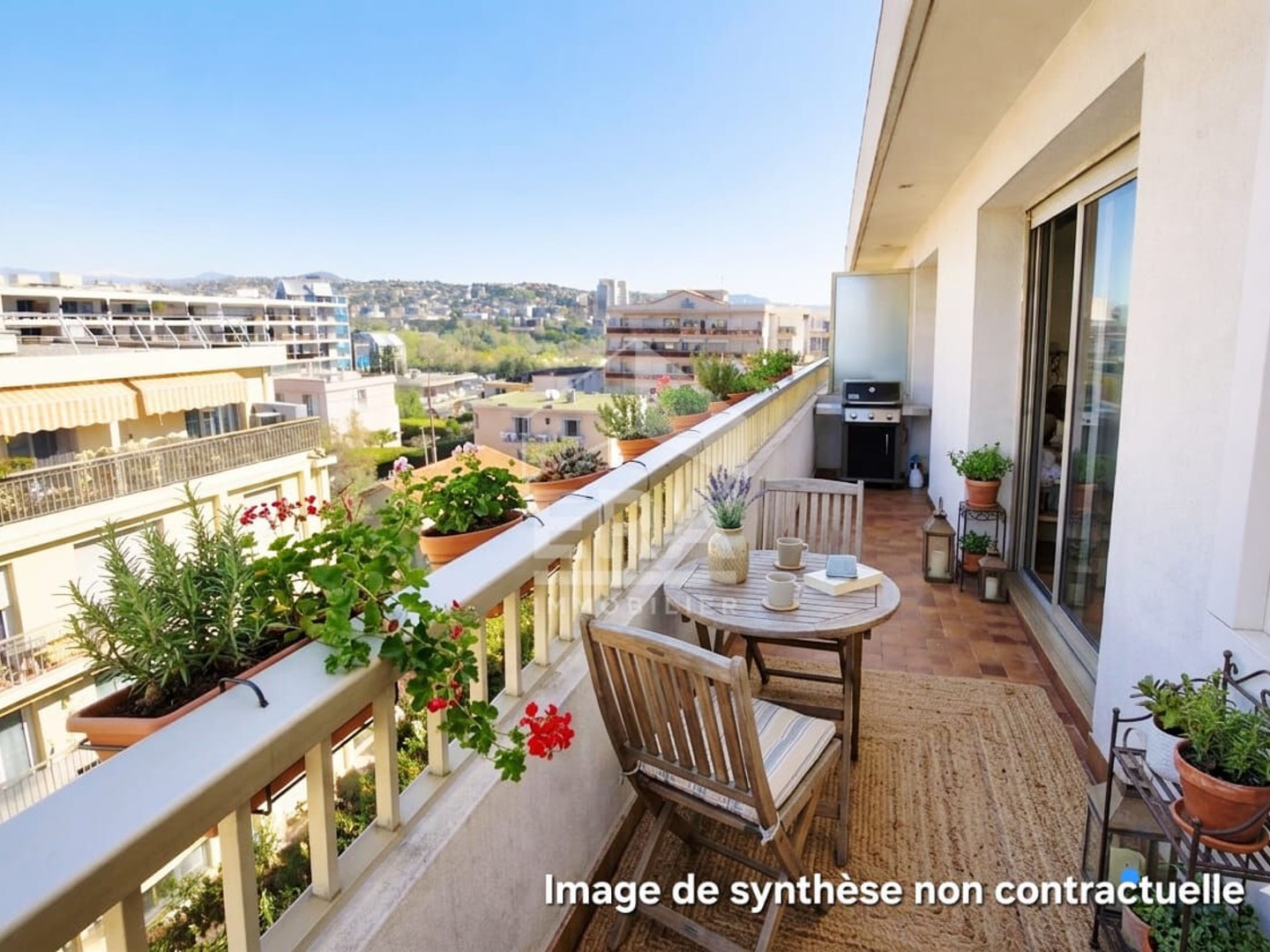 Appartement à vendre - 2 pièces - 37m2 - Saint-Laurent-Du-Var (06700)
