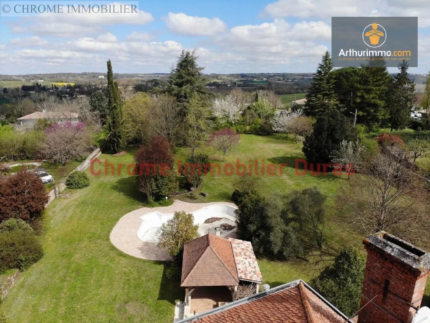 Maison à vendre - 2 pièces - 528m2 - Monségur (33580)