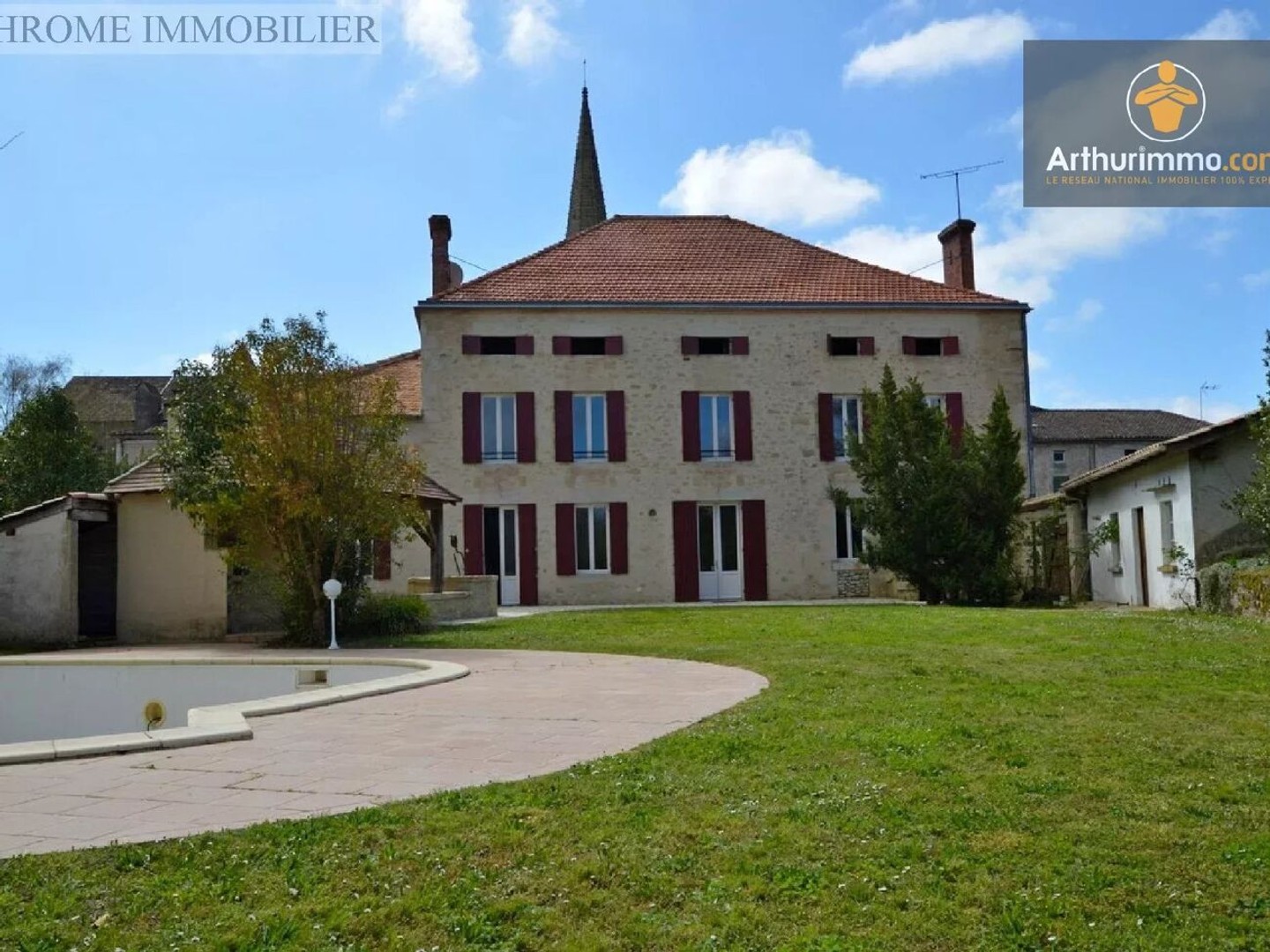 Maison à vendre - 2 pièces - 528m2 - Monségur (33580)