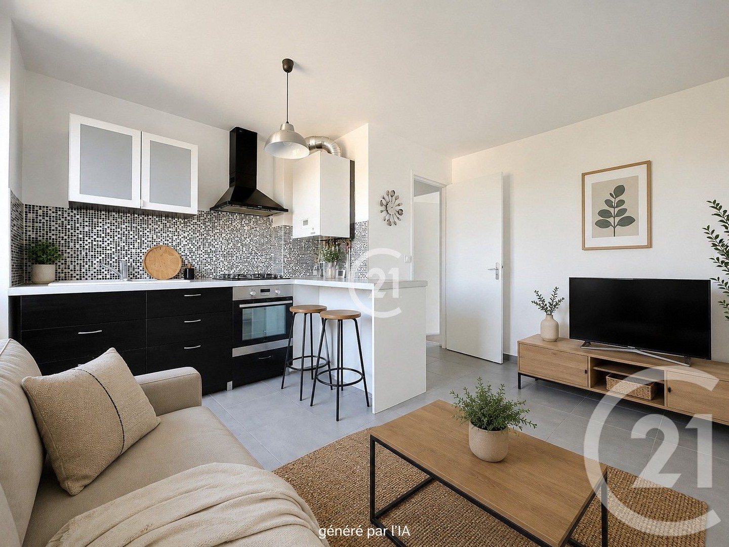 Appartement à vendre - 3 pièces - 46m2 - Montreuil (93100)