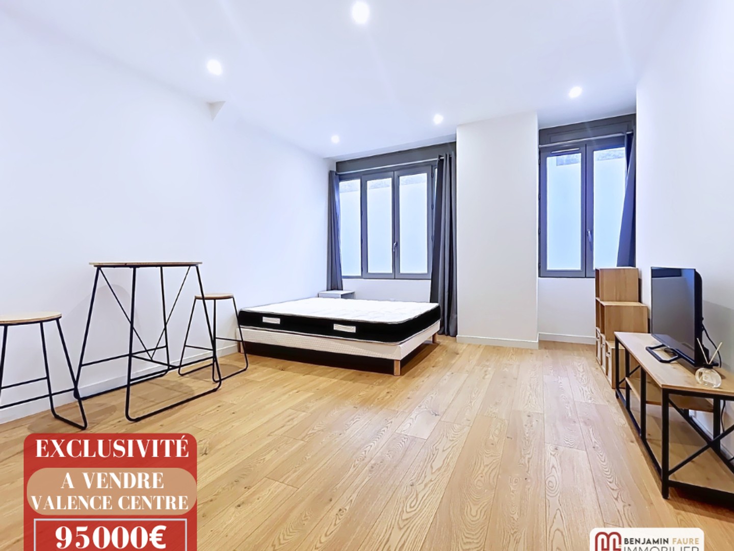 Appartement à vendre - 1 pièce - 26m2 - Valence (26000)