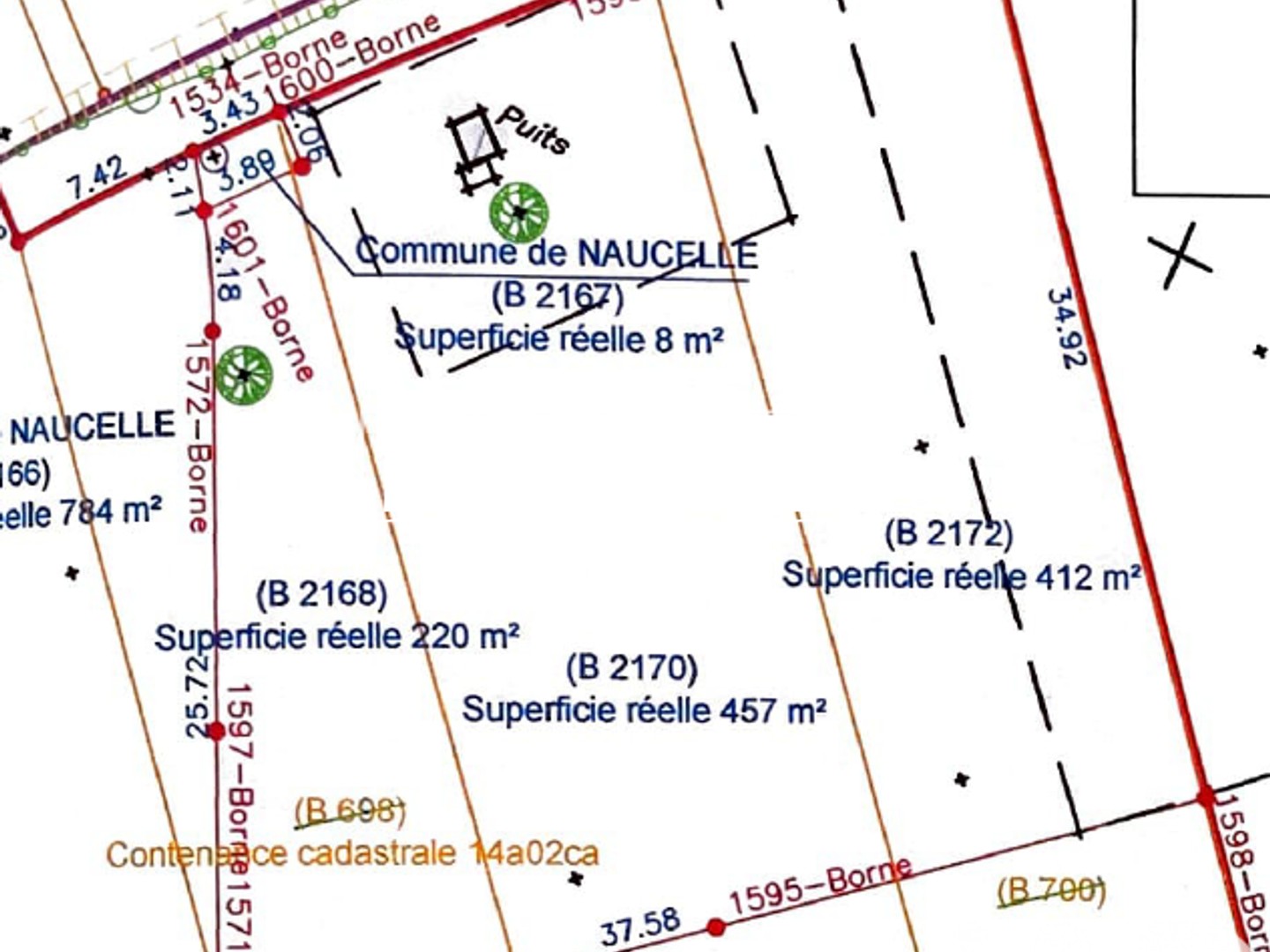 Terrain à vendre - 1089m2 - Naucelle (12800)