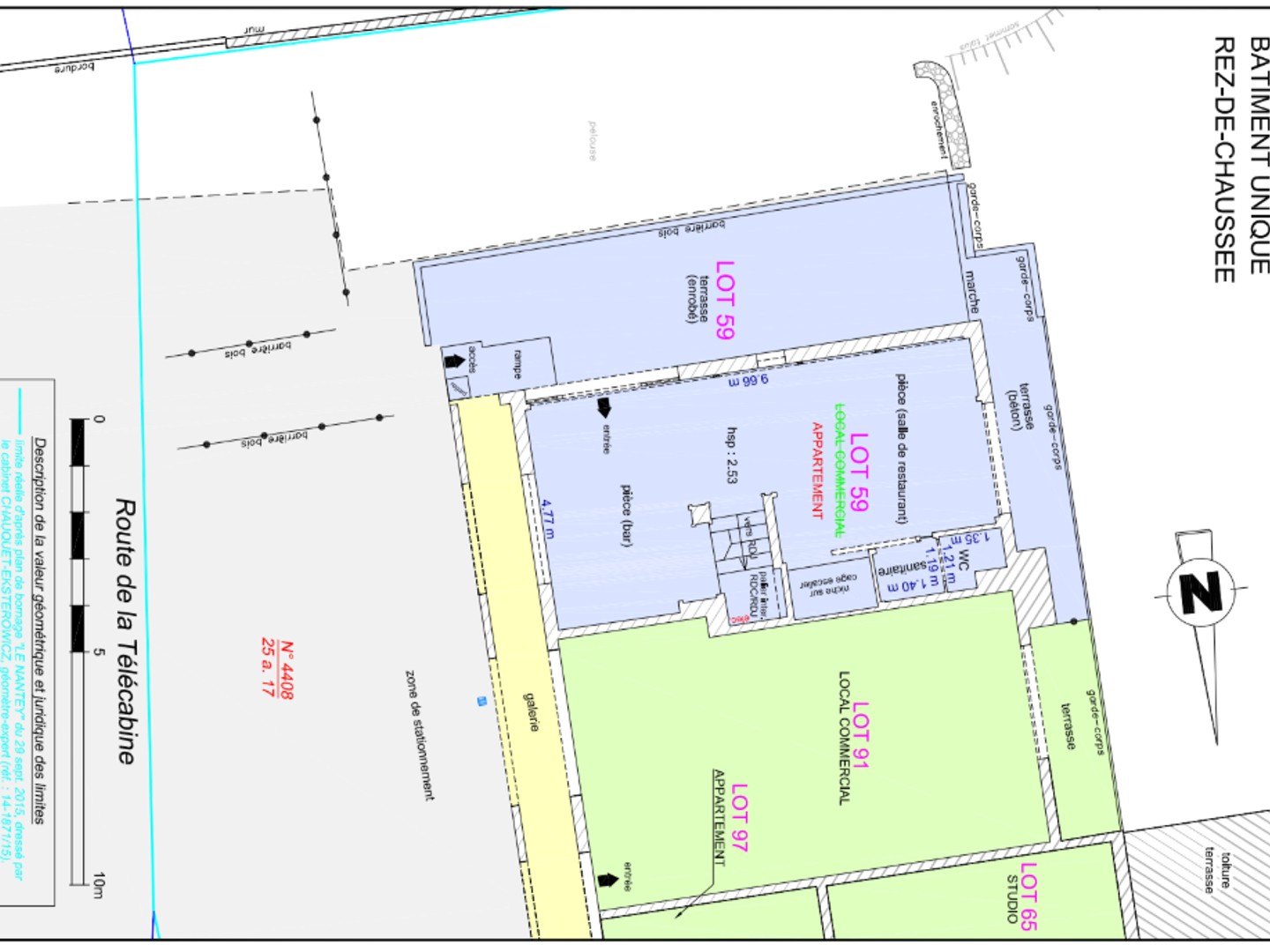 Locaux à vendre - 2 pièces - 101m2 - Arâches-La-Frasse (74300)