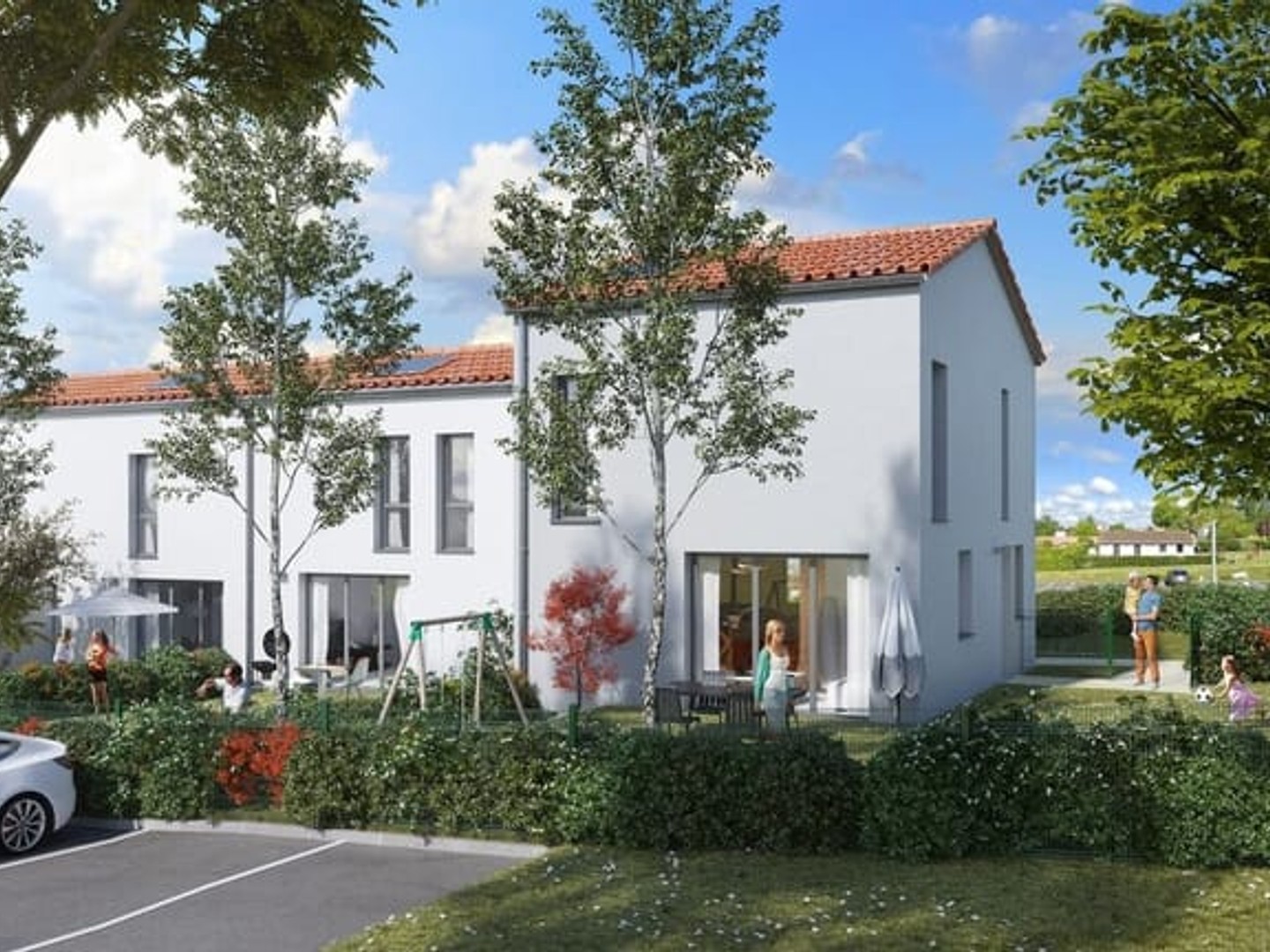 Maison à vendre - 4 pièces - 79m2 - Targon (33760)