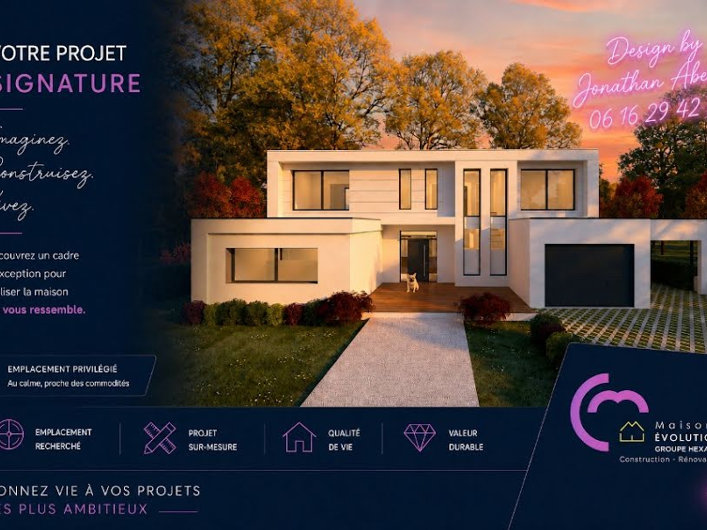 Maison neuve 7 pièces 220 m²