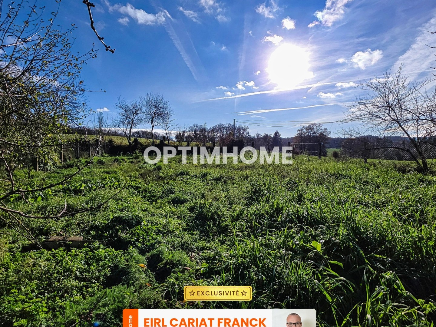 Terrain à vendre - 2000m2 - Fursac (23290)