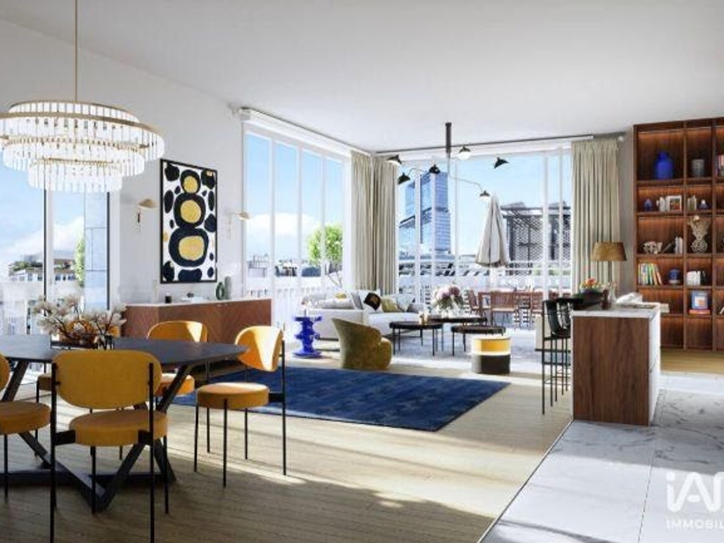Appartement 5 pièces 129 m²