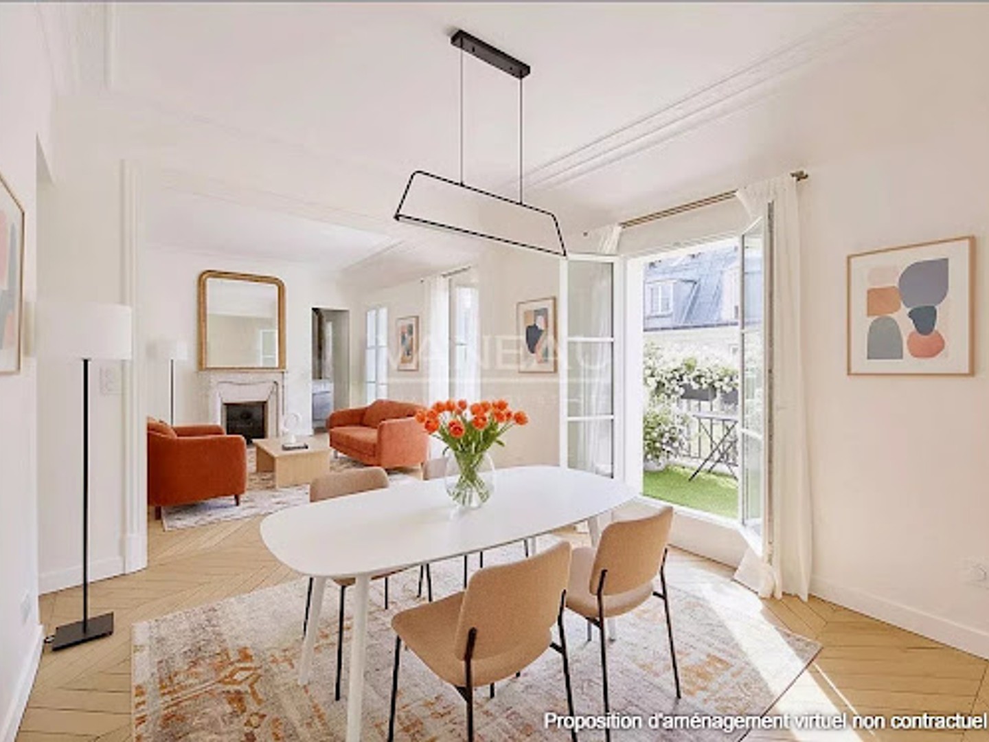 Appartement à vendre - 4 pièces - 67m2 - Paris 2e (75002)