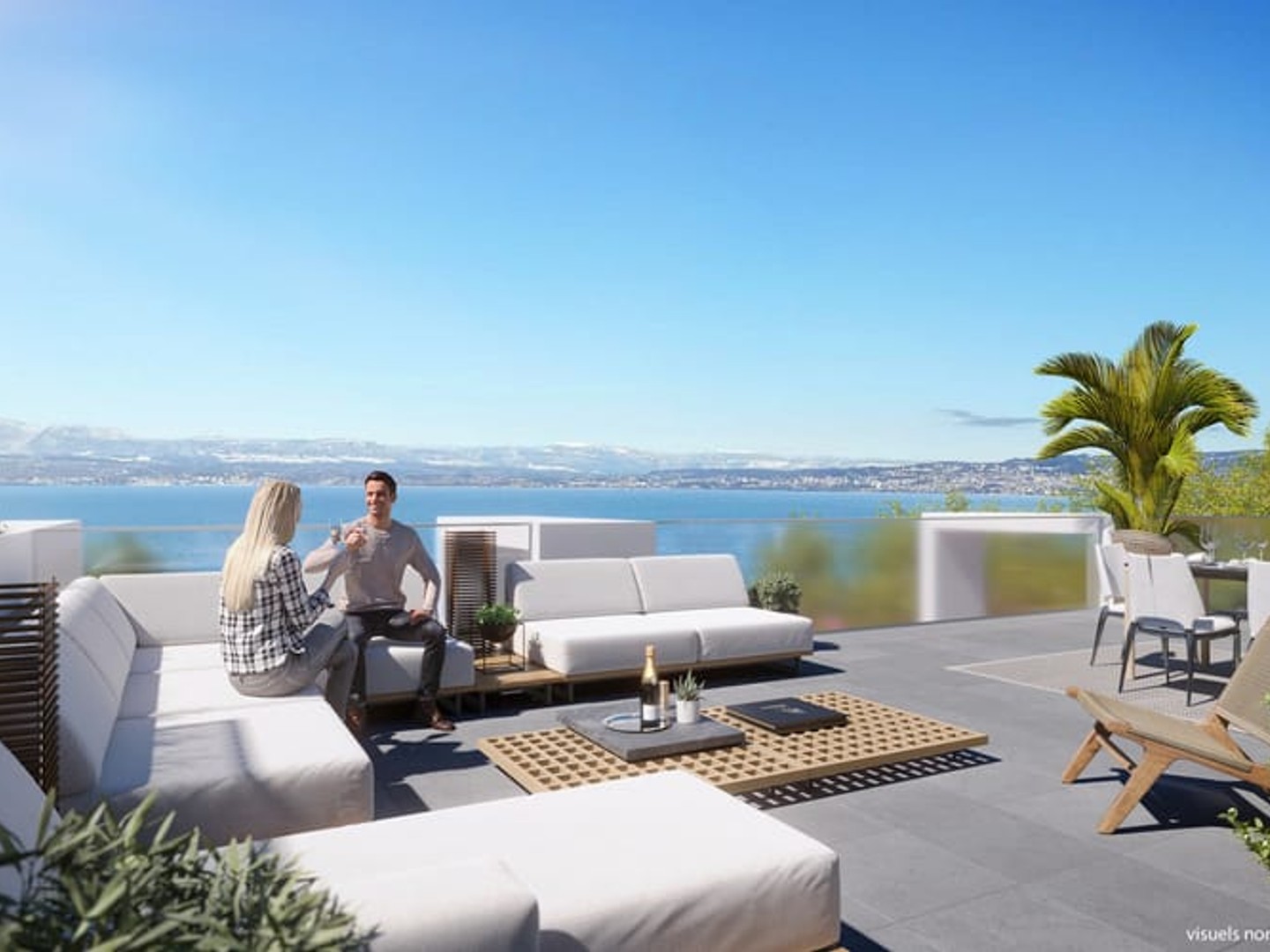 Appartement à vendre - 5 pièces - 153m2 - Évian-Les-Bains (74500)