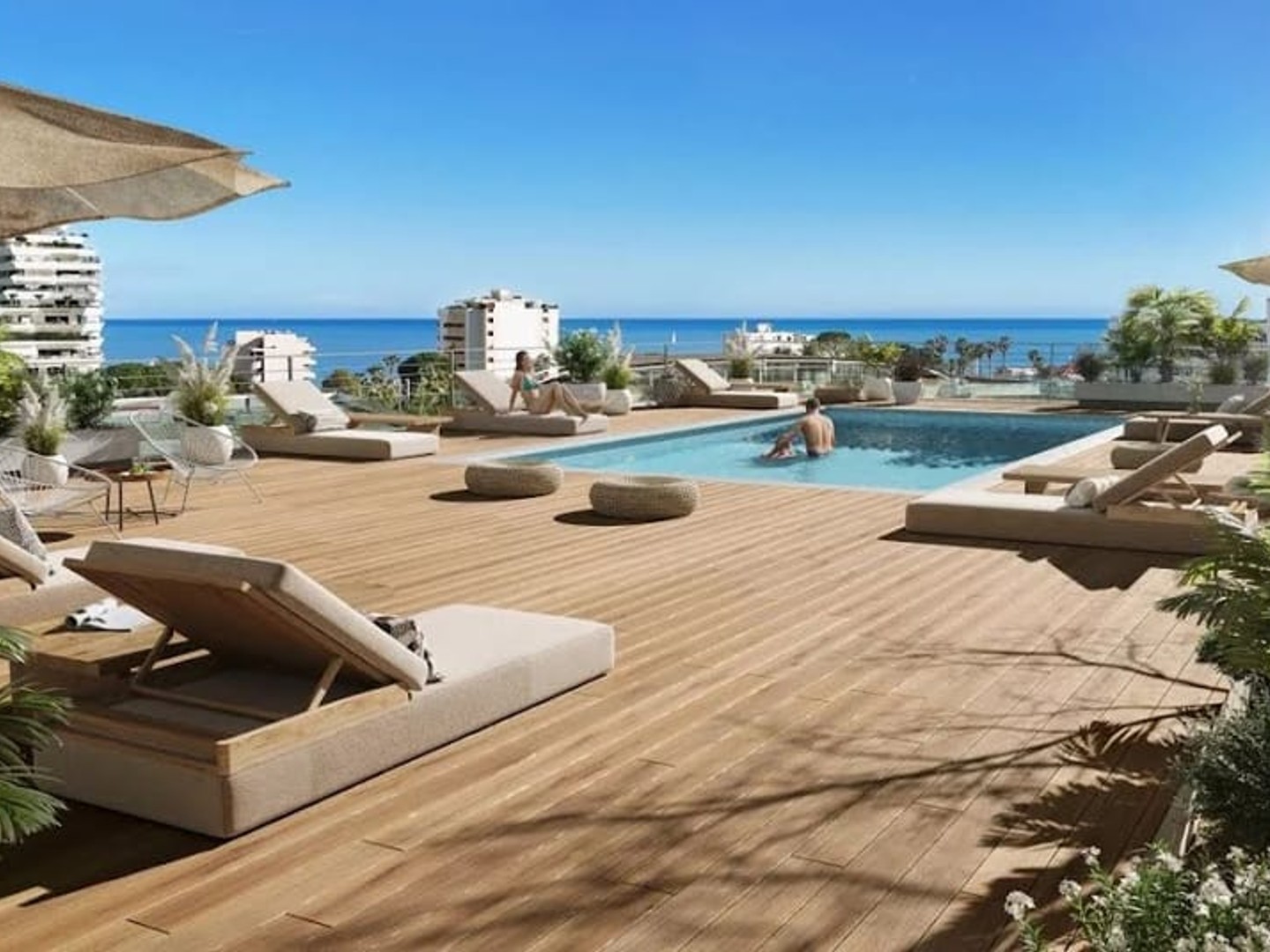 Appartement à vendre - 4 pièces - 112m2 - Villeneuve-Loubet (06270)