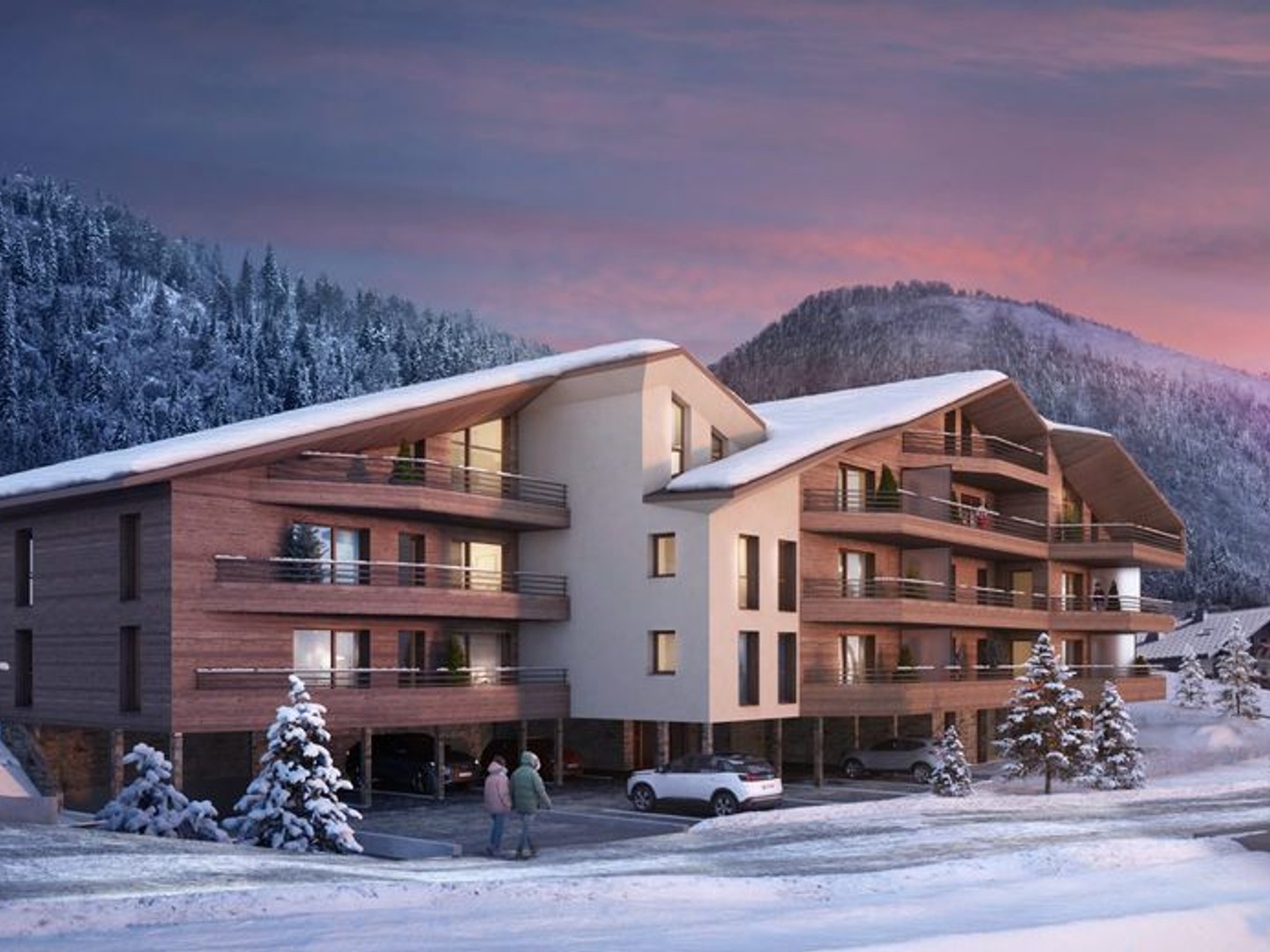 Spacieux T4 en duplex à Châtel