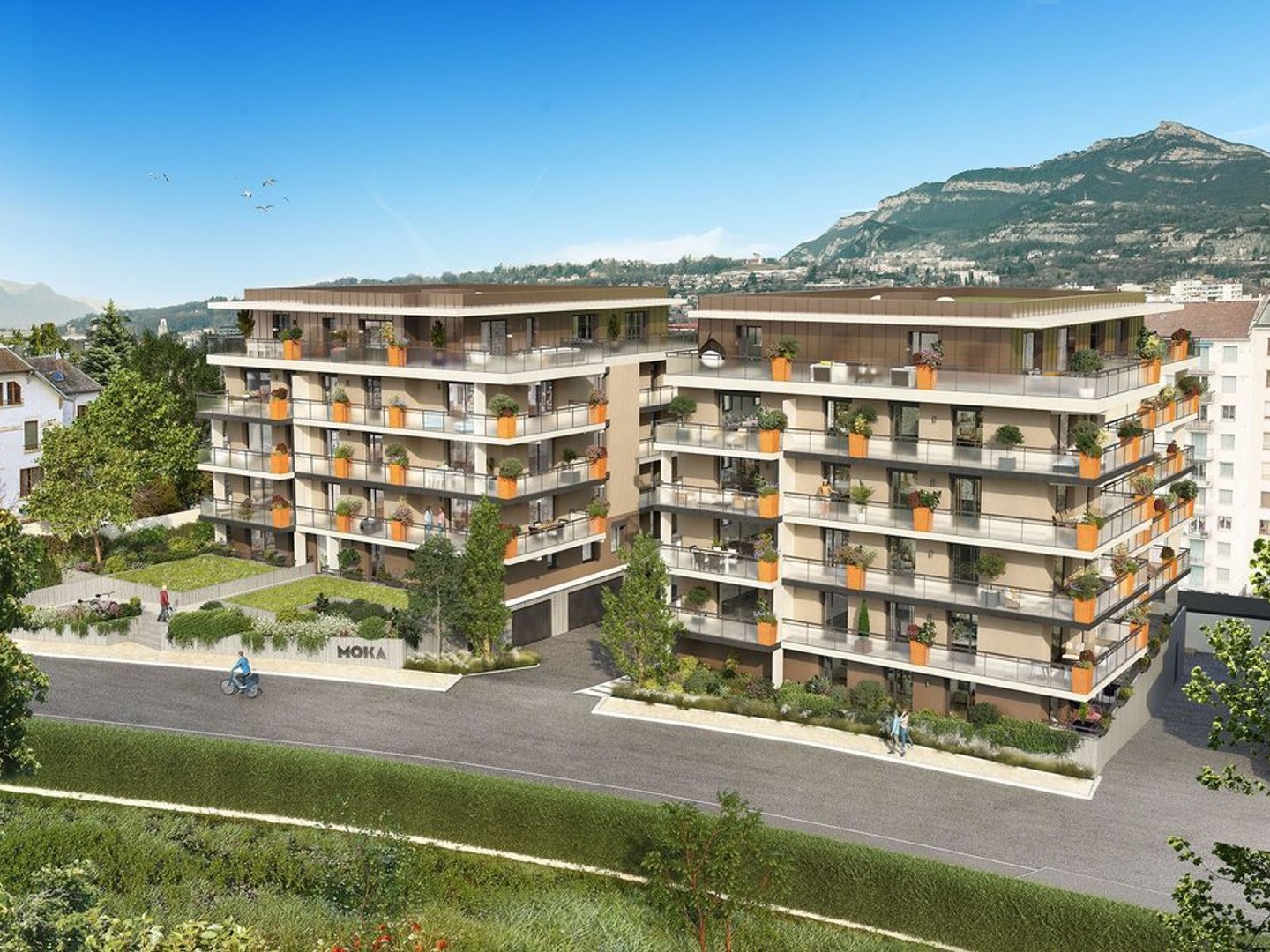 Appartement 4 pièces de 89,5 m² avec terrasse à Chambéry