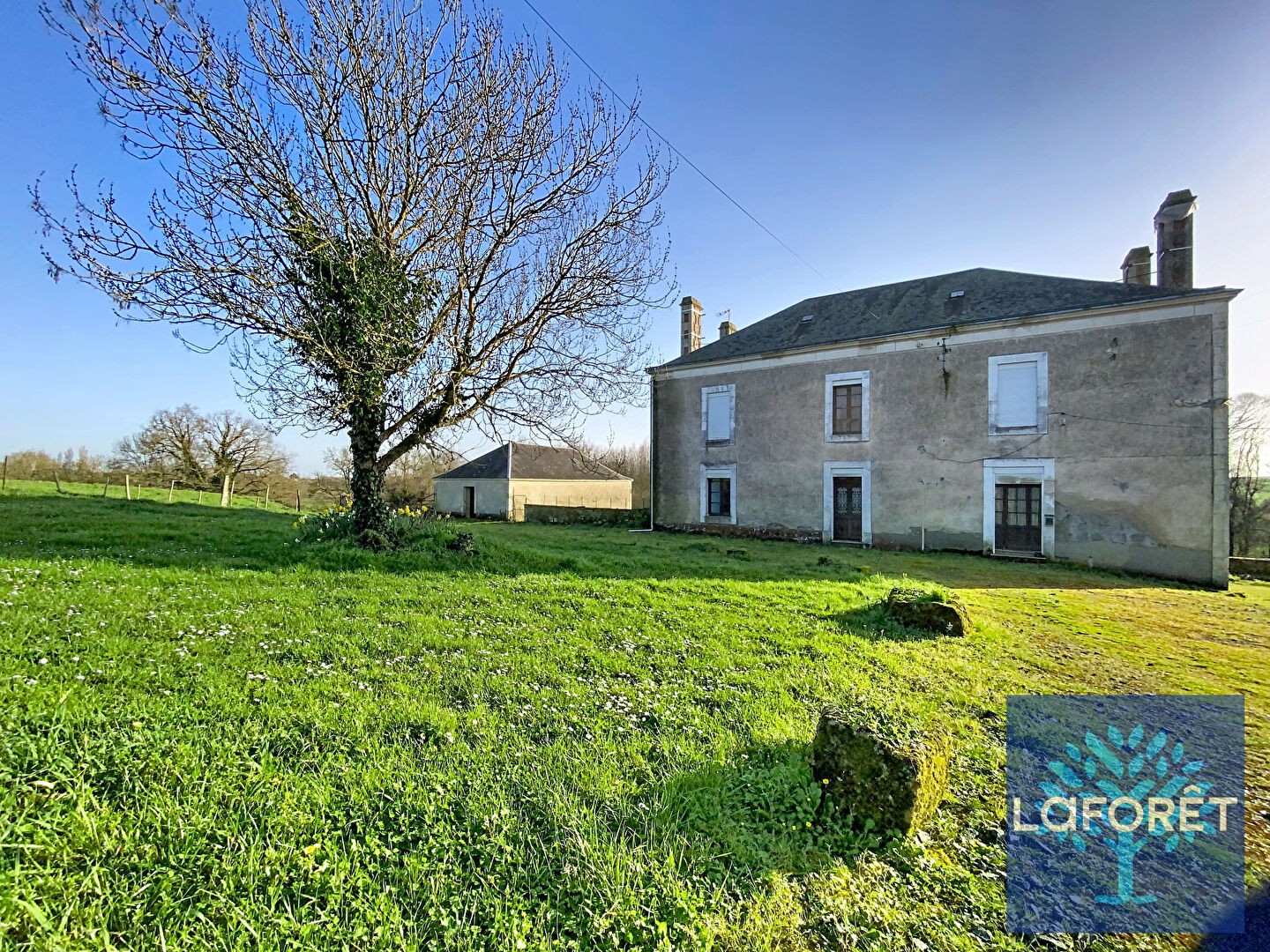 Maison à vendre - 10 pièces - 300m2 - La Chapelle-Thémer (85210)