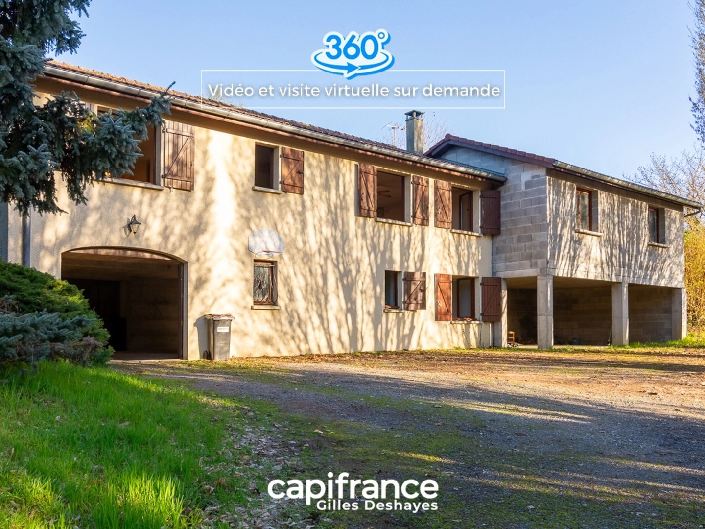 Maison à vendre - 6 pièces - 136m2 - Montmerle-Sur-Saône (01090)