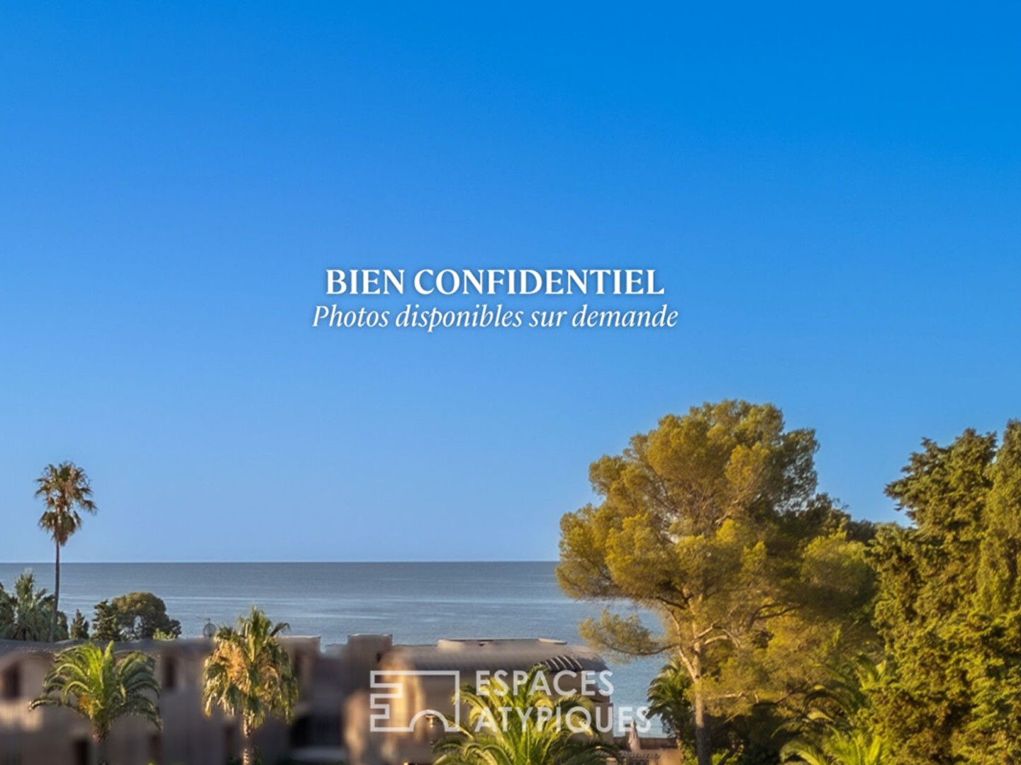 Appartement neuf toit terrasse avec vue mer