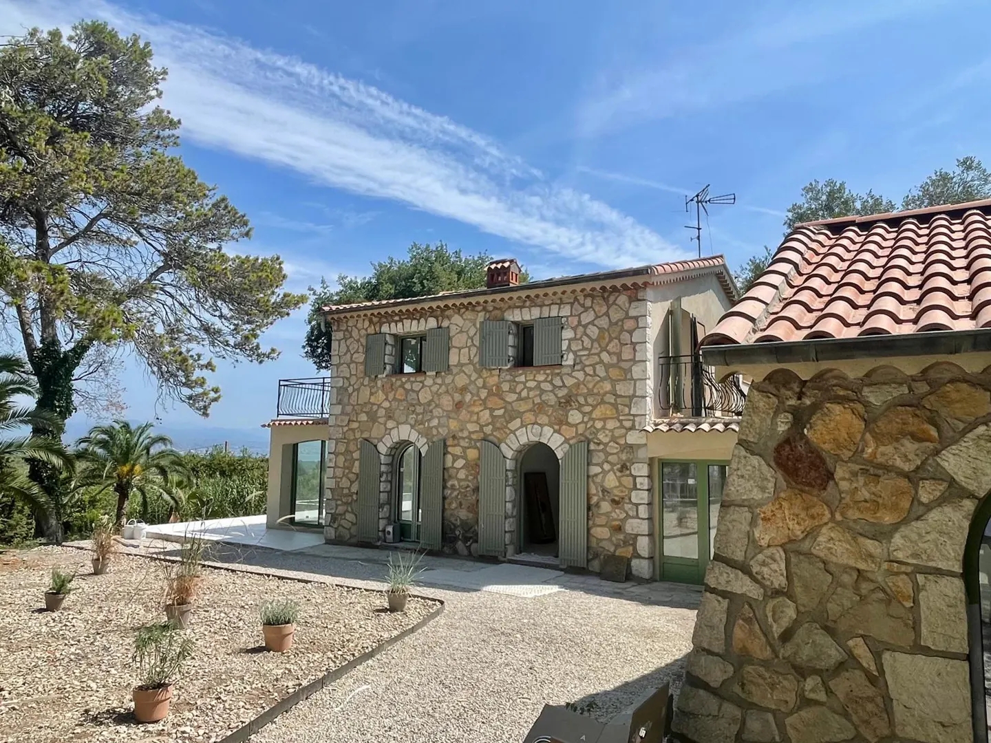 Villa - vue panoramique mer et montagnes - Les Rastines, Antibes