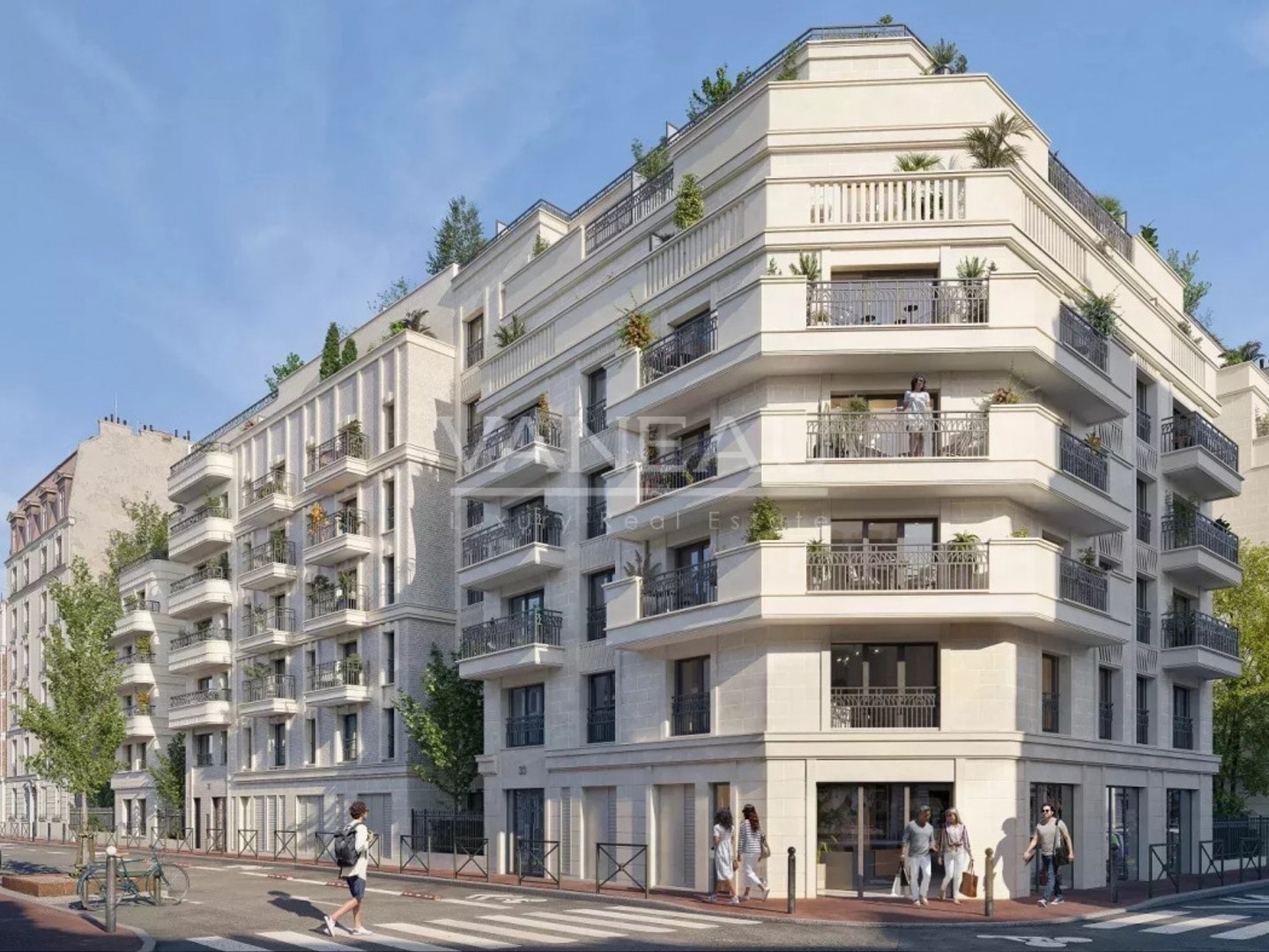 Levallois-Perret - Appartement 3e étage avec balcon