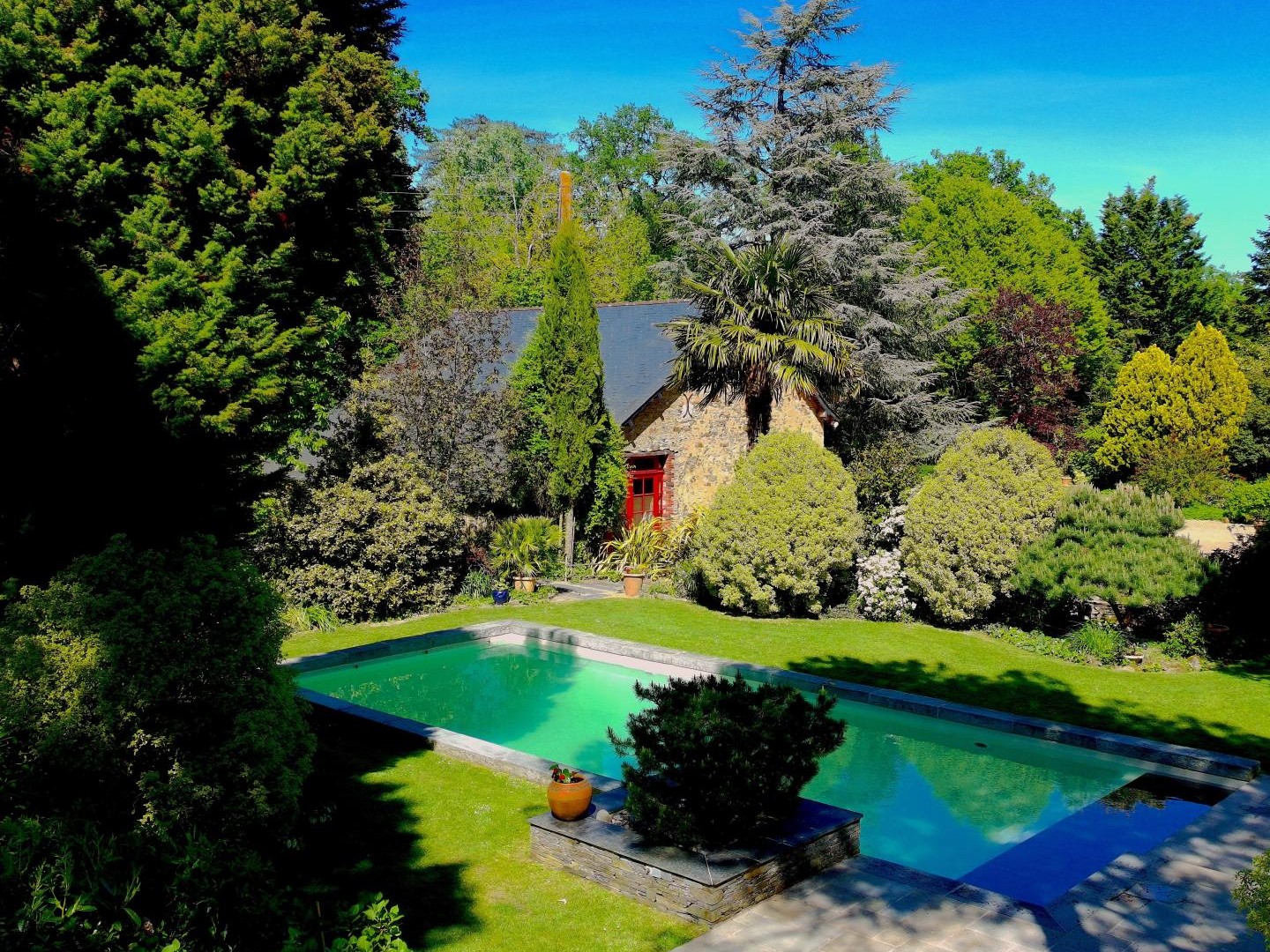 Maison à vendre - 10 pièces - 518m2 - Ombrée D'anjou (49520)