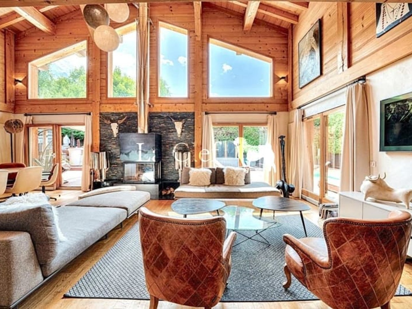 Chamonix-Mont-Blanc - Chalet de prestige 160 m² sur terrain de 900 m² avec garage et parking