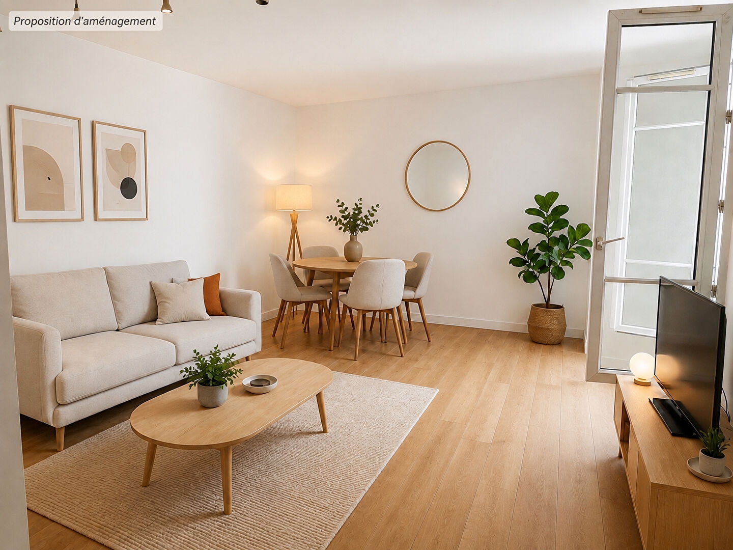 Appartement 1 pièce 28 m²