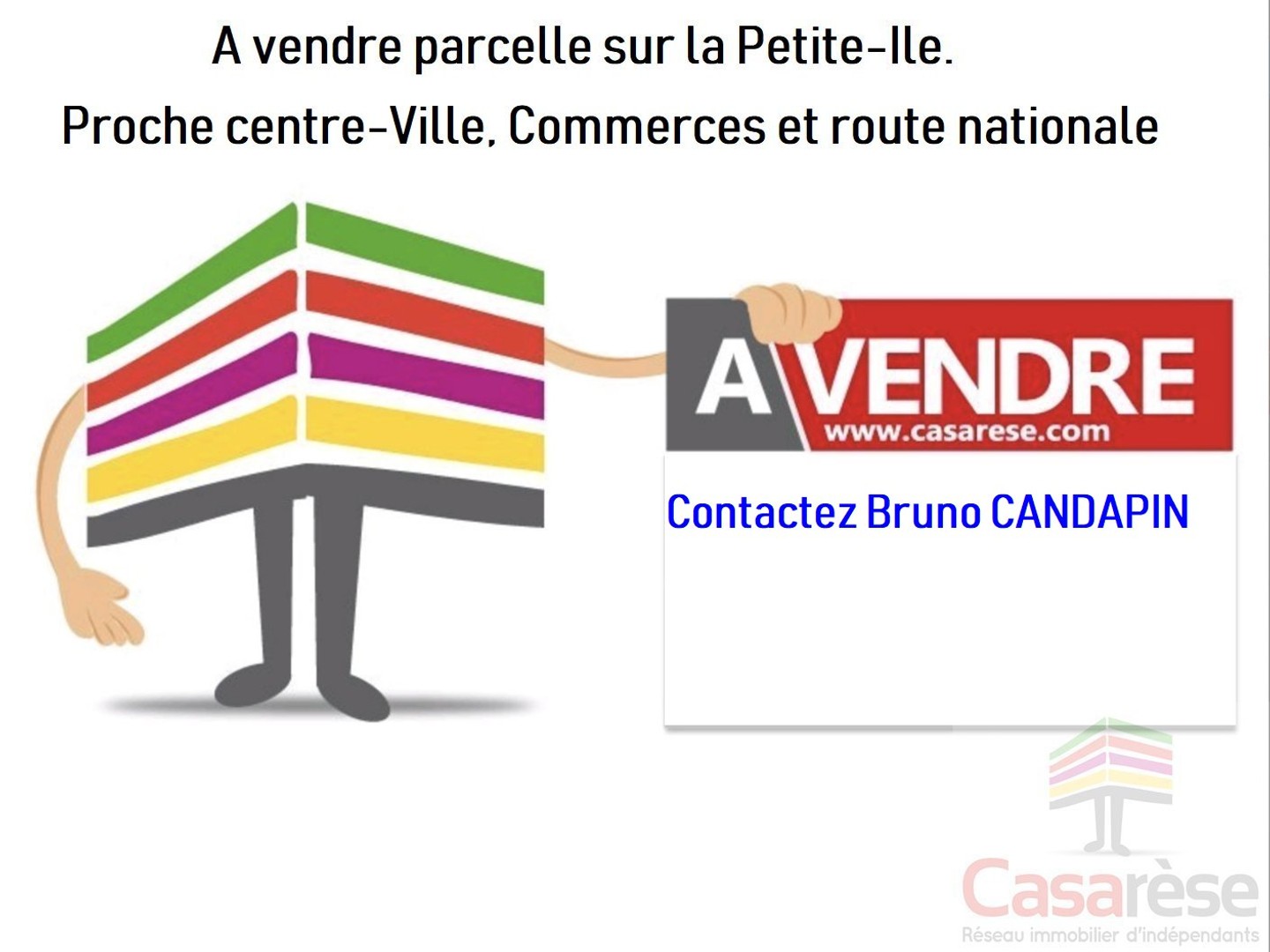 Terrain à vendre - 451m2 - Petite Ile (97429)
