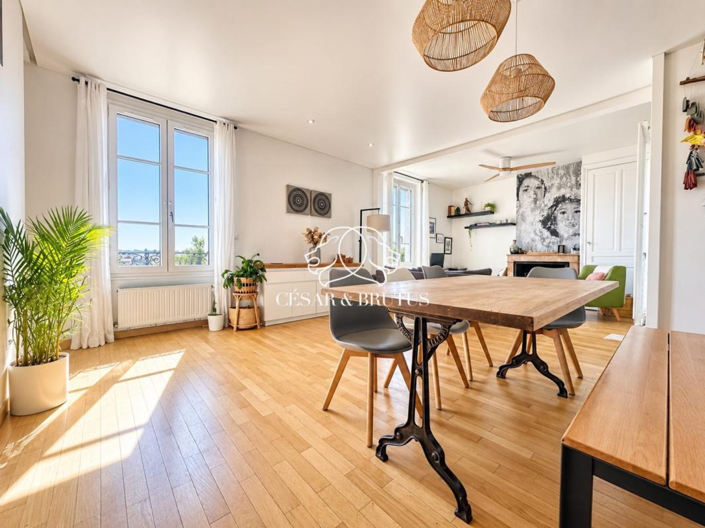 Vends duplex/triplex - 105 m² - 5 pièces, 4 chambres - Lyon 69003