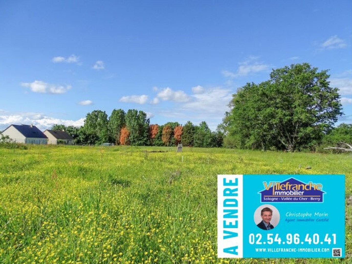 Terrain à vendre - 870m2 - Mennetou-Sur-Cher (41320)