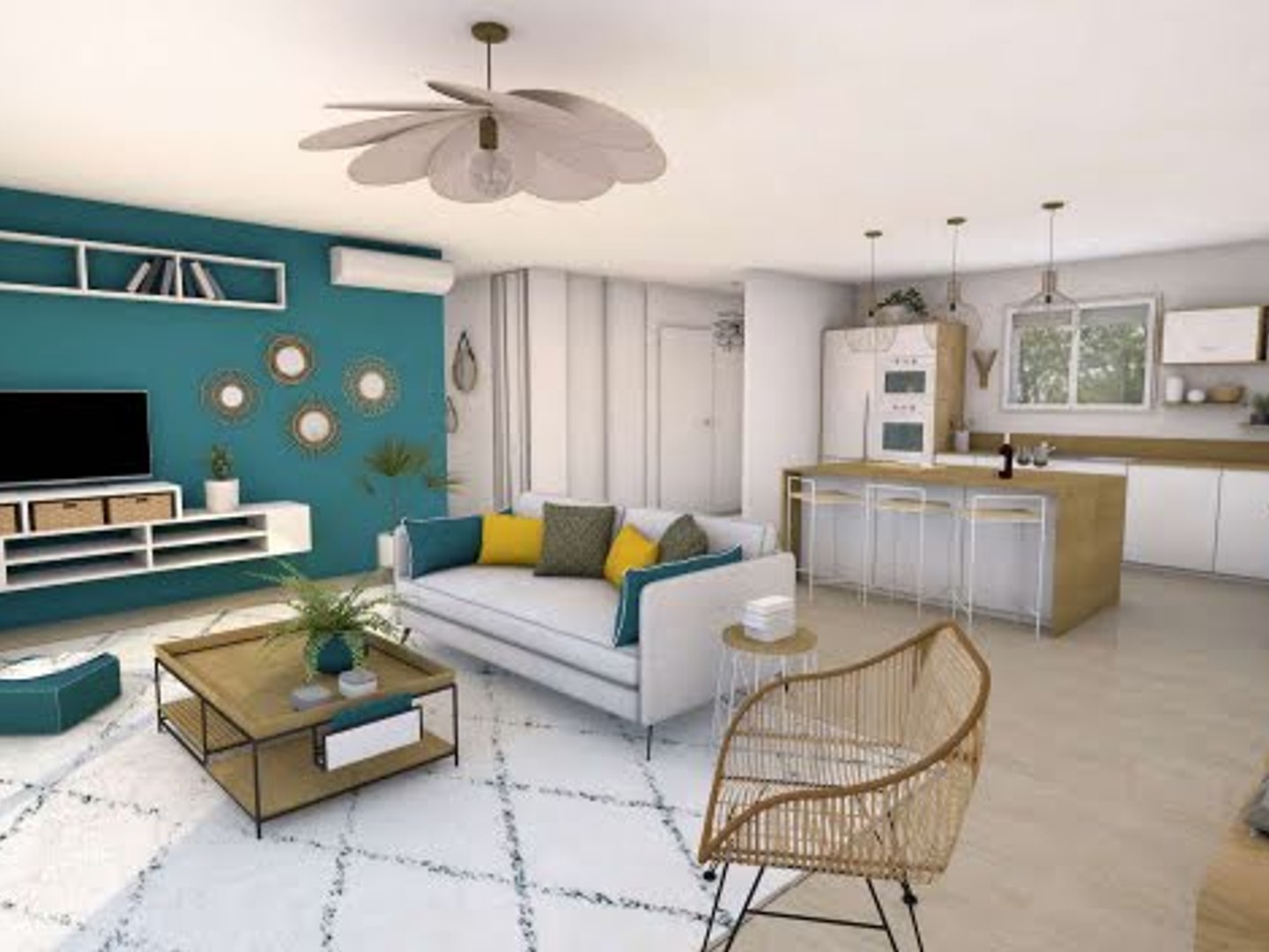 Maison à vendre - 4 pièces - 80m2 - Foulayronnes (47510)