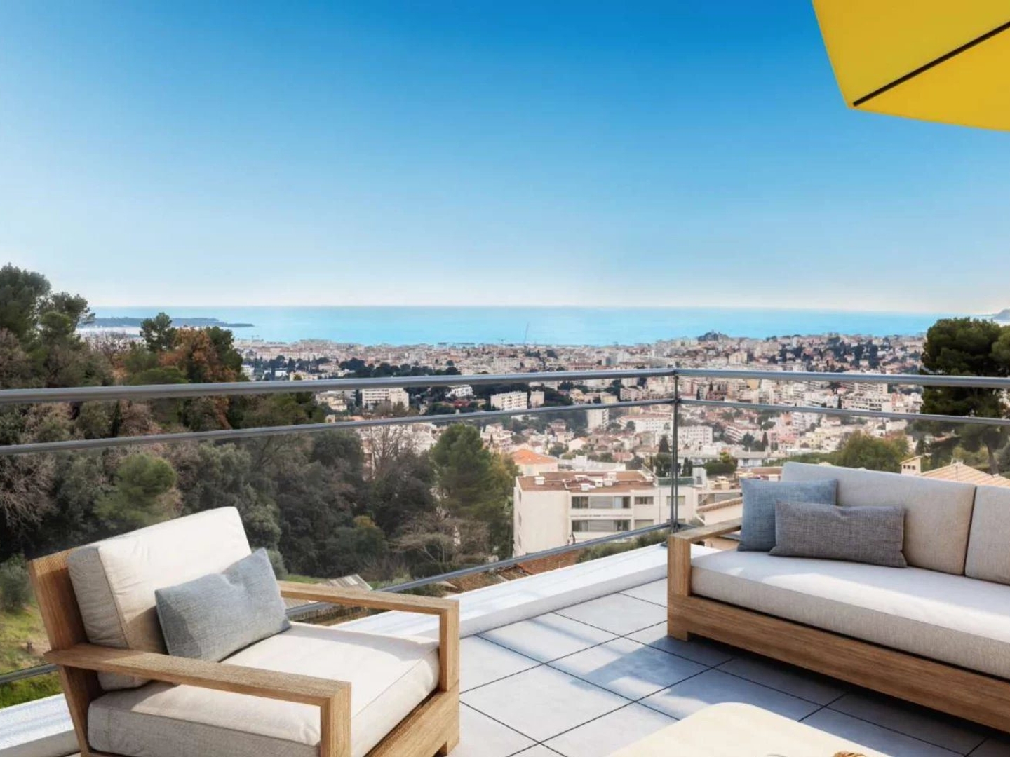 Appartement à vendre - 5 pièces - 133m2 - Le Cannet (06110)