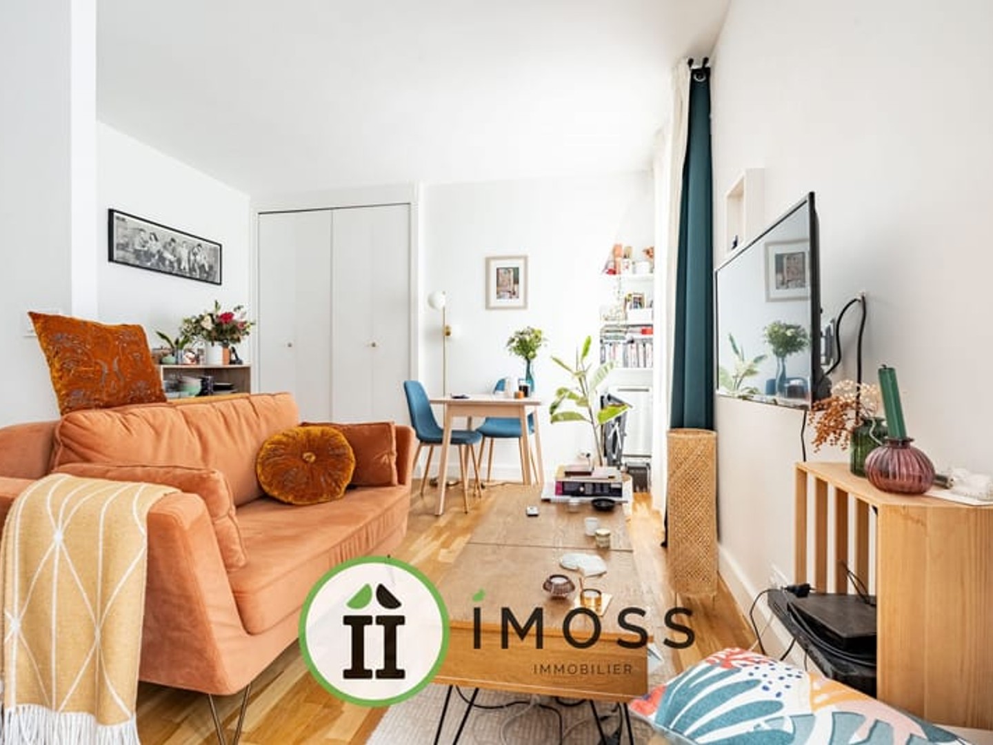 Studio 1 pièce 33 m²